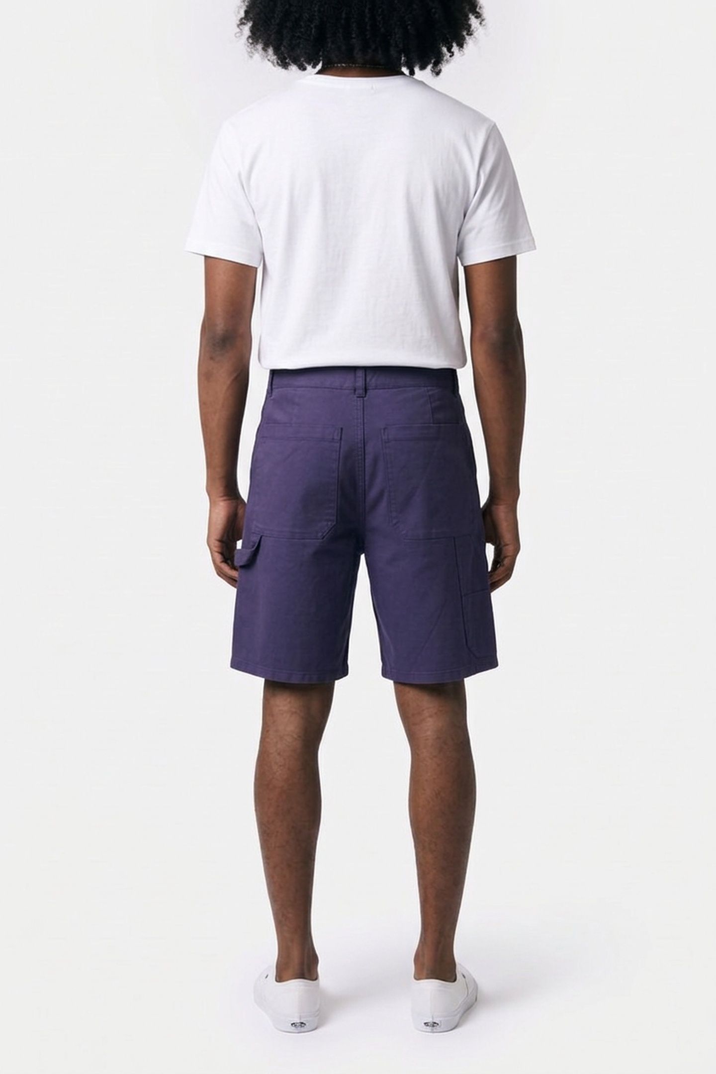 UNISEX BERMUDA SHORTS MOLESKIN NAVY 2