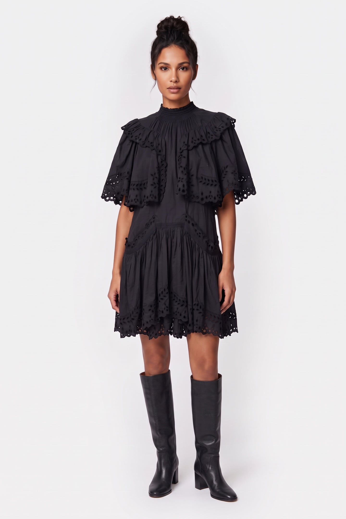KAYENE DRESS BLACK 1