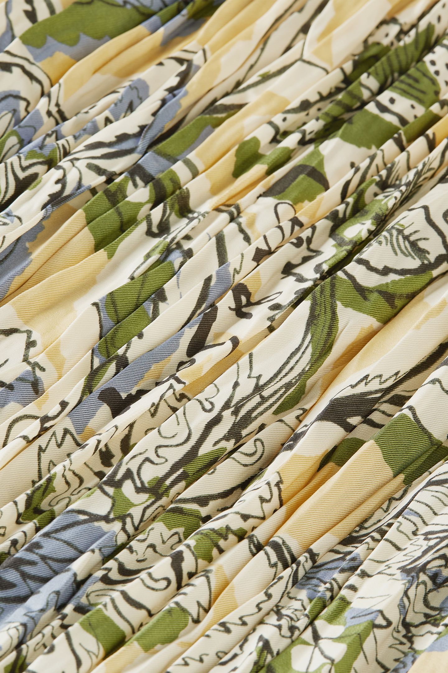 PRINTED MICRO PLEAT SKIRT LUCKY BANDANA MULTI PARSNIP 3