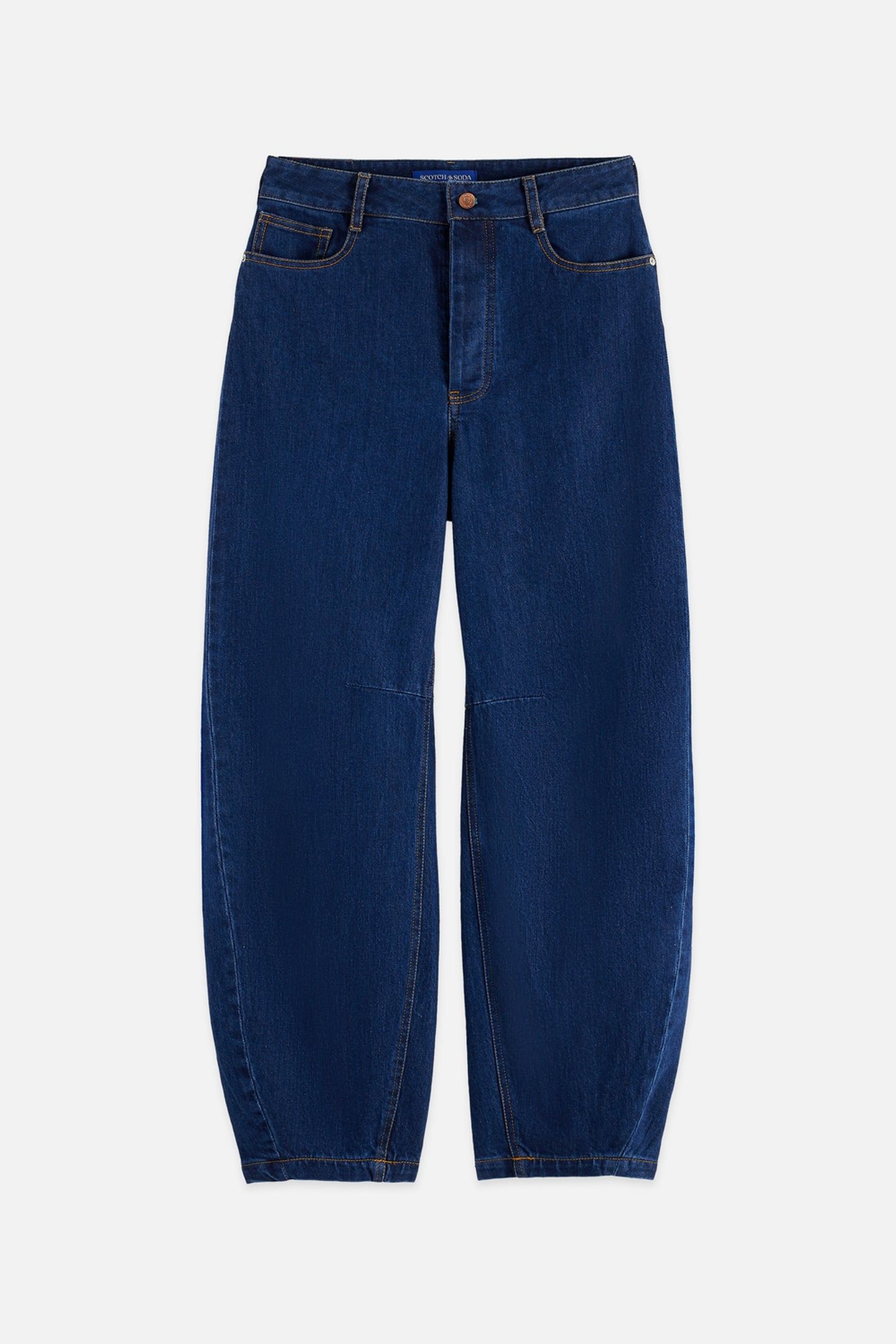 THE LOOP HIGH RISE BARREL JEANS TOP NOTCH 1