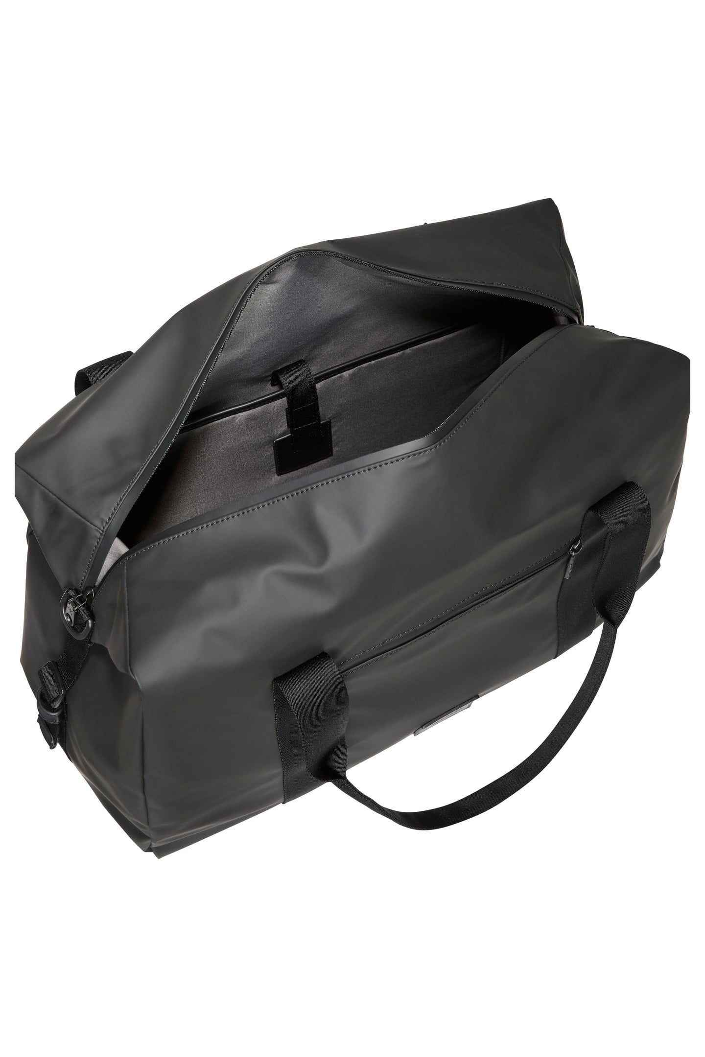 PUFFER UTILITY DUFFLE BAG BLACK 3