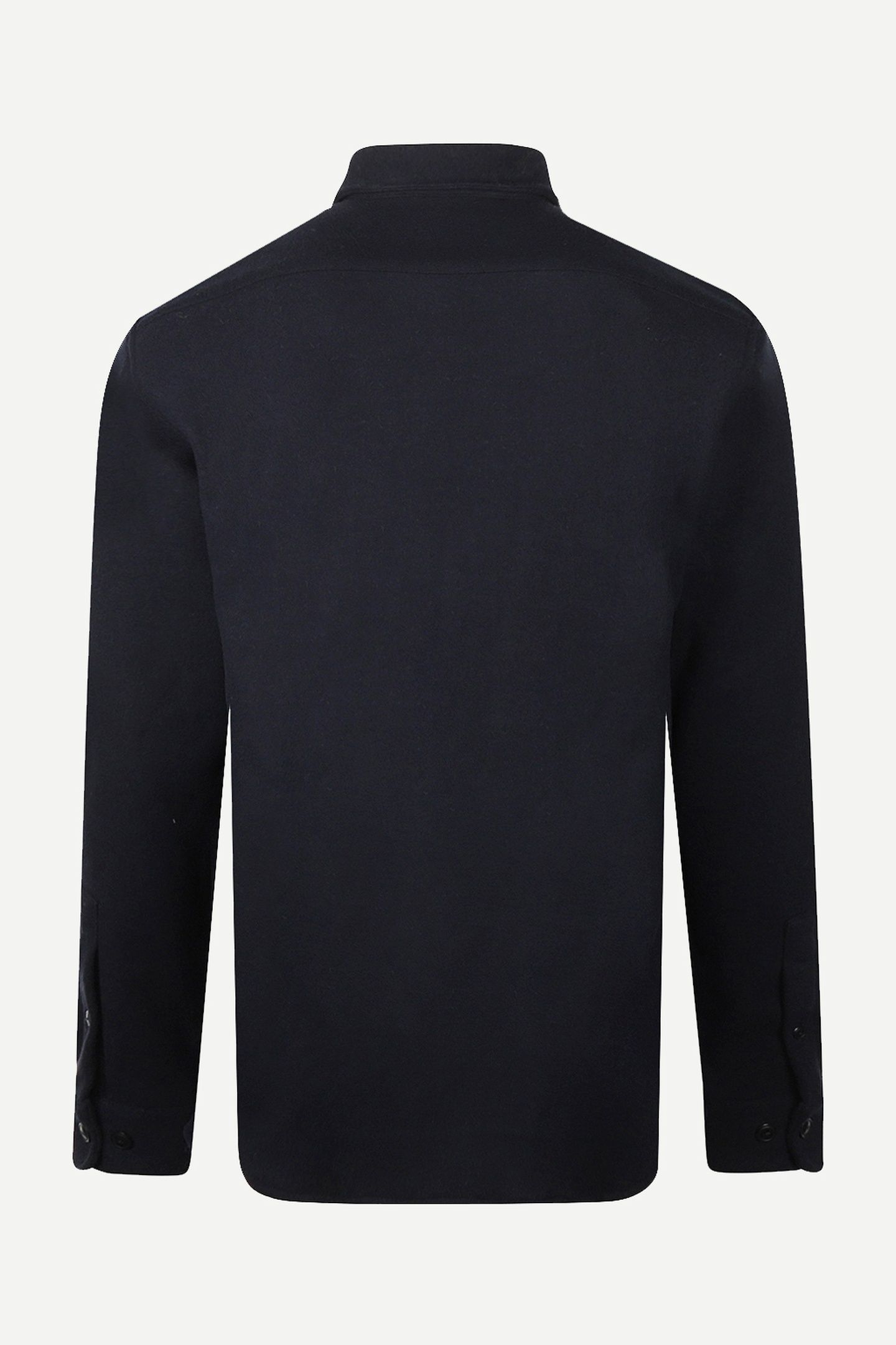 WOOL LOOK OVERSHIRT NAVY 3