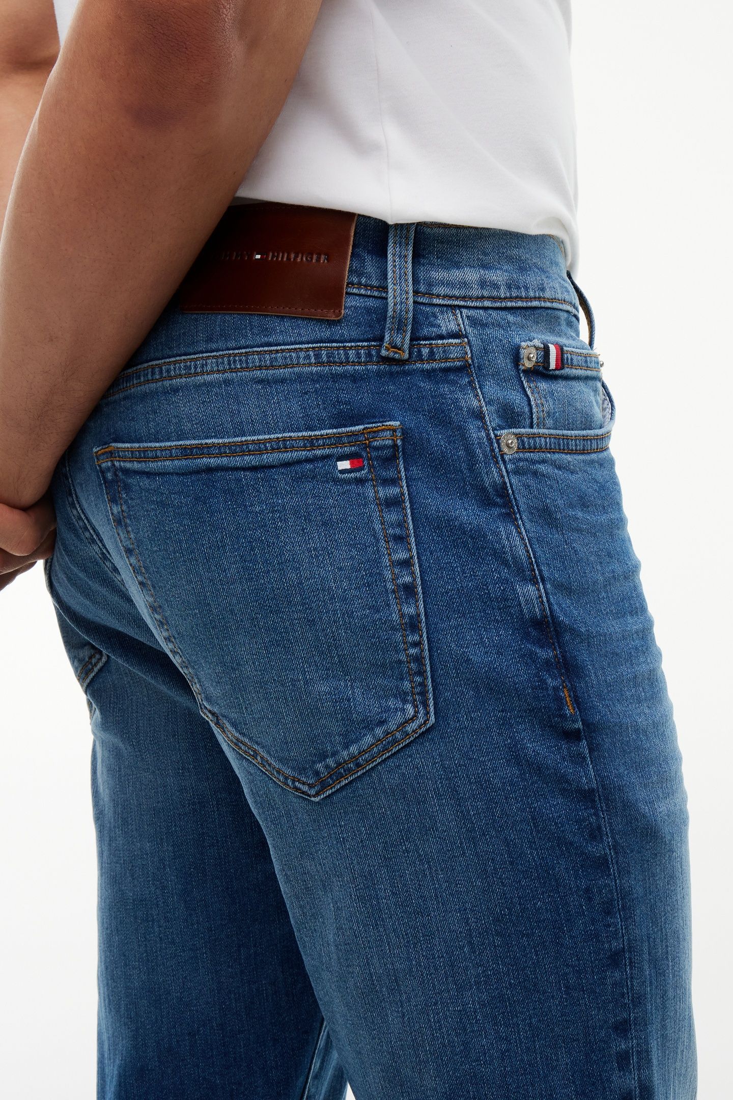 DENTON SLIM STRAIGHT JEANS DENIM 6