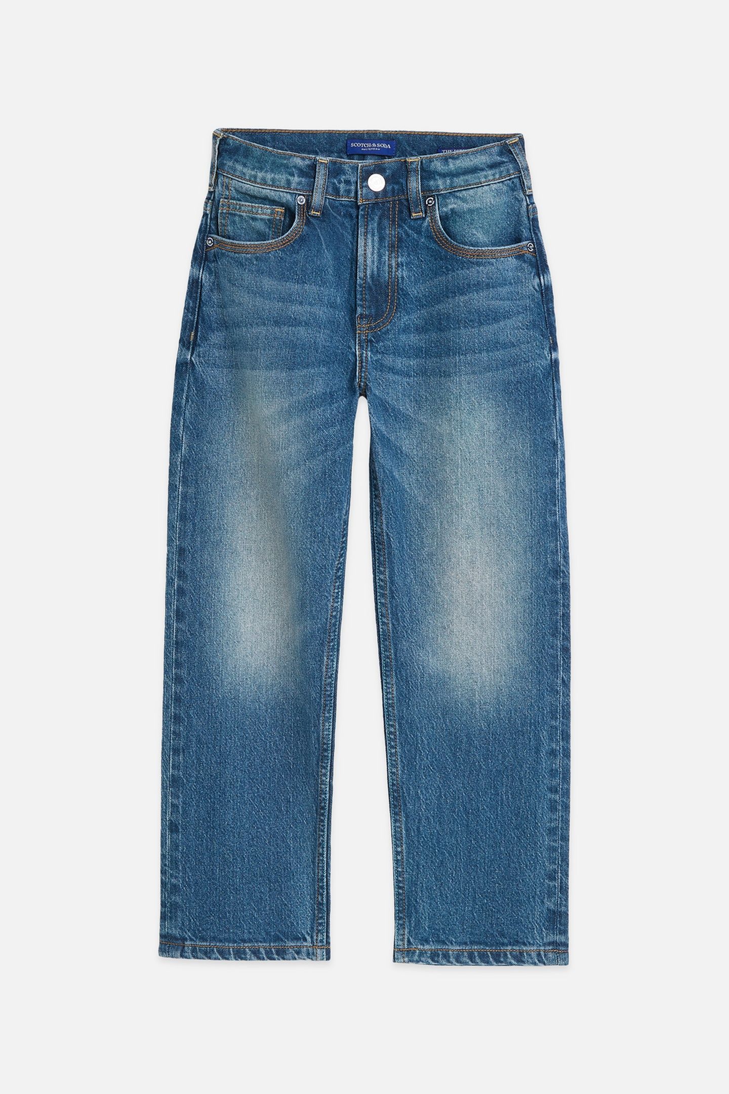 BOYS THE PITCH LOOSE JEANS NAVY 1