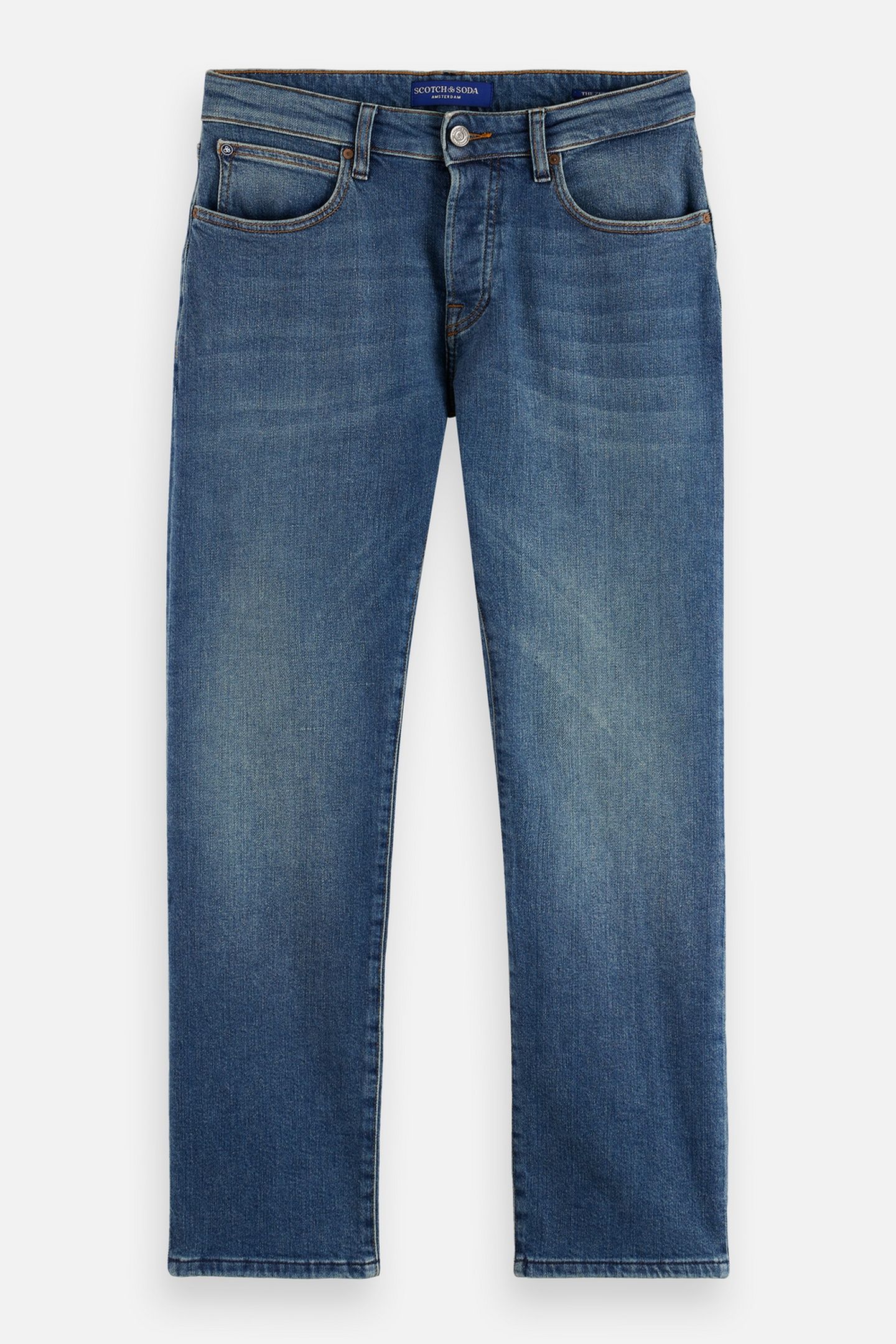 THE ZEE STRAIGHT-FIT JEANS NAVY 4