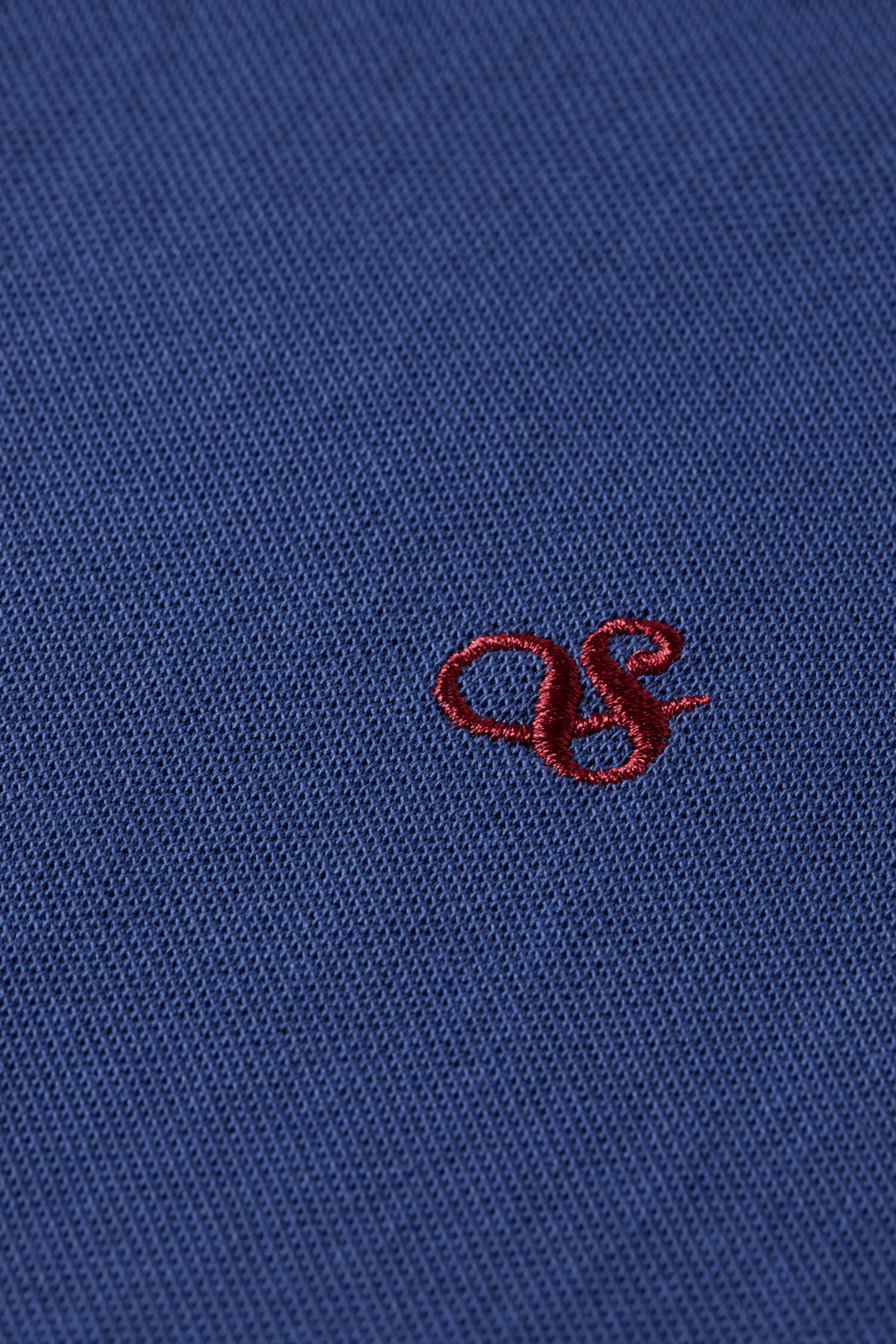 SEASONAL CORE PIQUE CHEST LOGO POLO NAVY 3