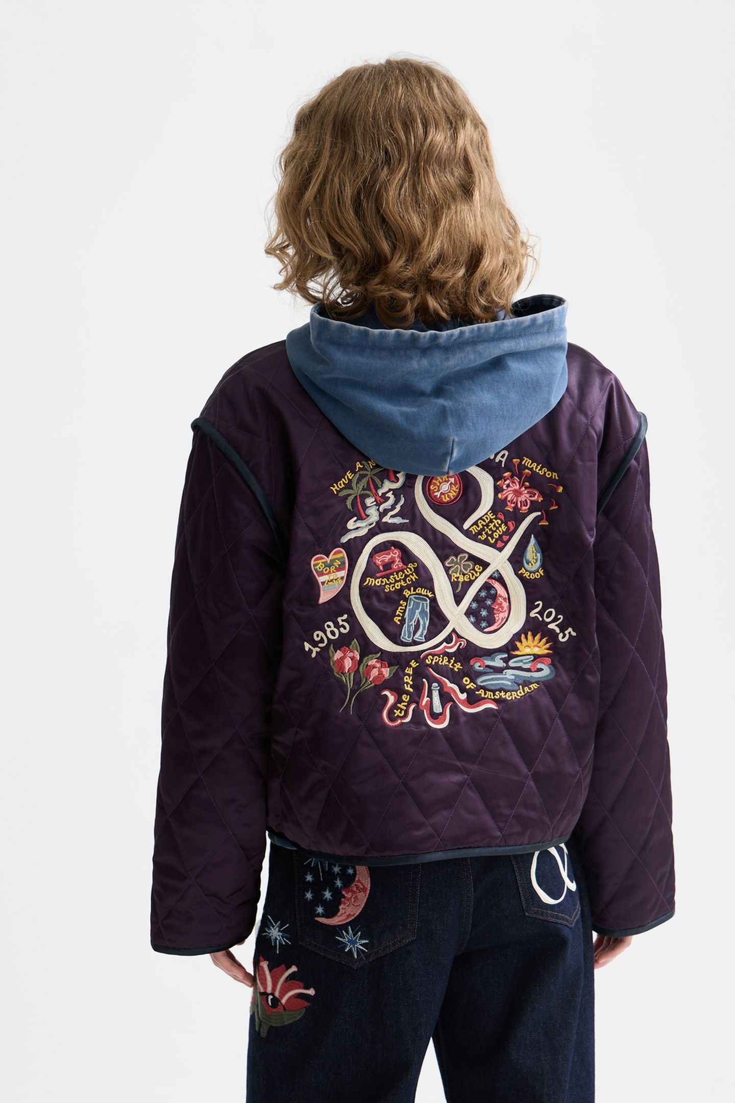 THE 40TH ANNIVERSARY EMBROIDERED REVERSIBLE SOUVENIR JACKET 2