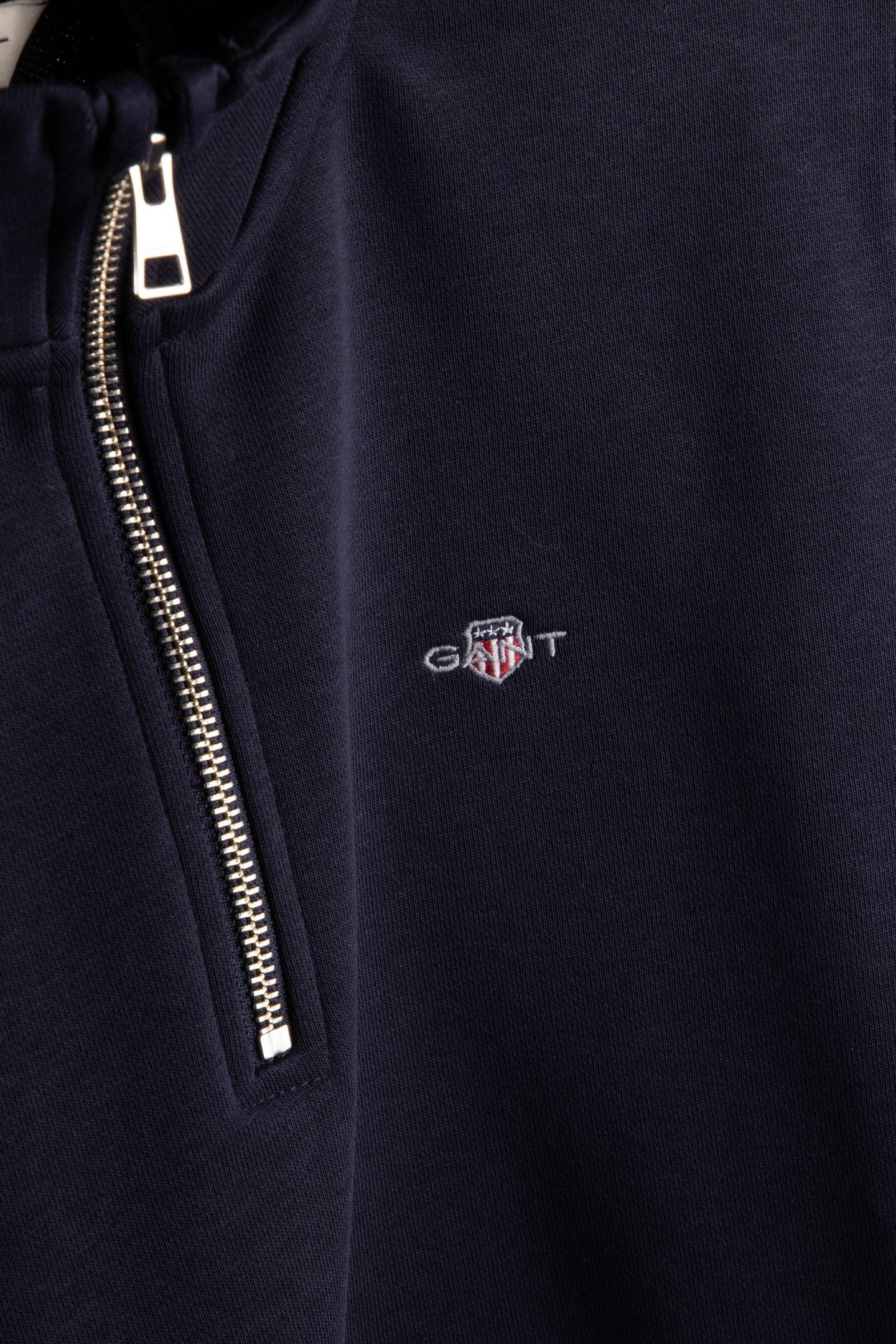 TEEN UNISEX SHIELD HALF ZIP SWEATSHIRT EVENING BLUE 4
