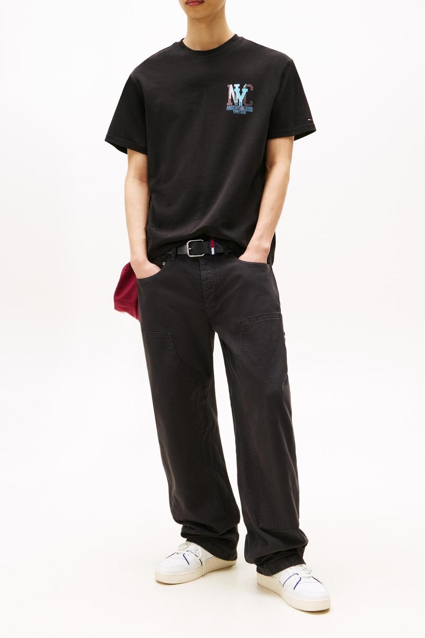 TJM RELAXED NOVELTY GRAPHIC BLACK 3