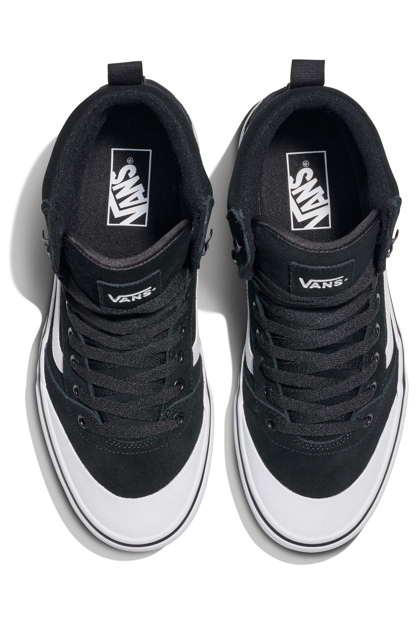 ASHWOOD HI VANSGUARD SUEDE BLACK/WHITE 5