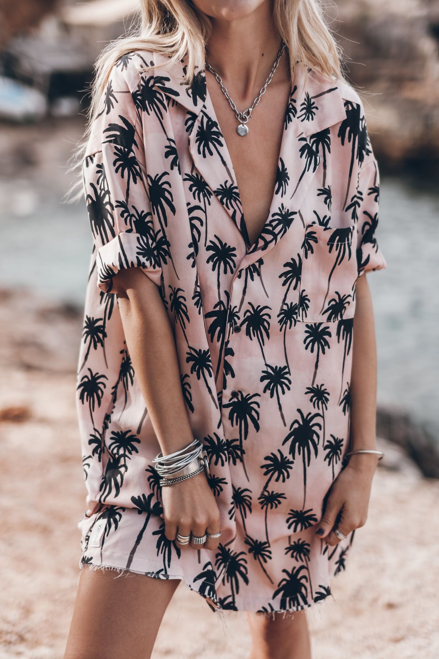 THE PINK PALM SHIRT 1