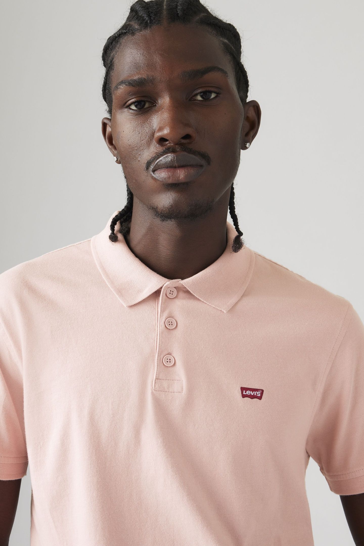 LEVIS HM POLO CLASSIC CRYSTAL PINK PIQU 4