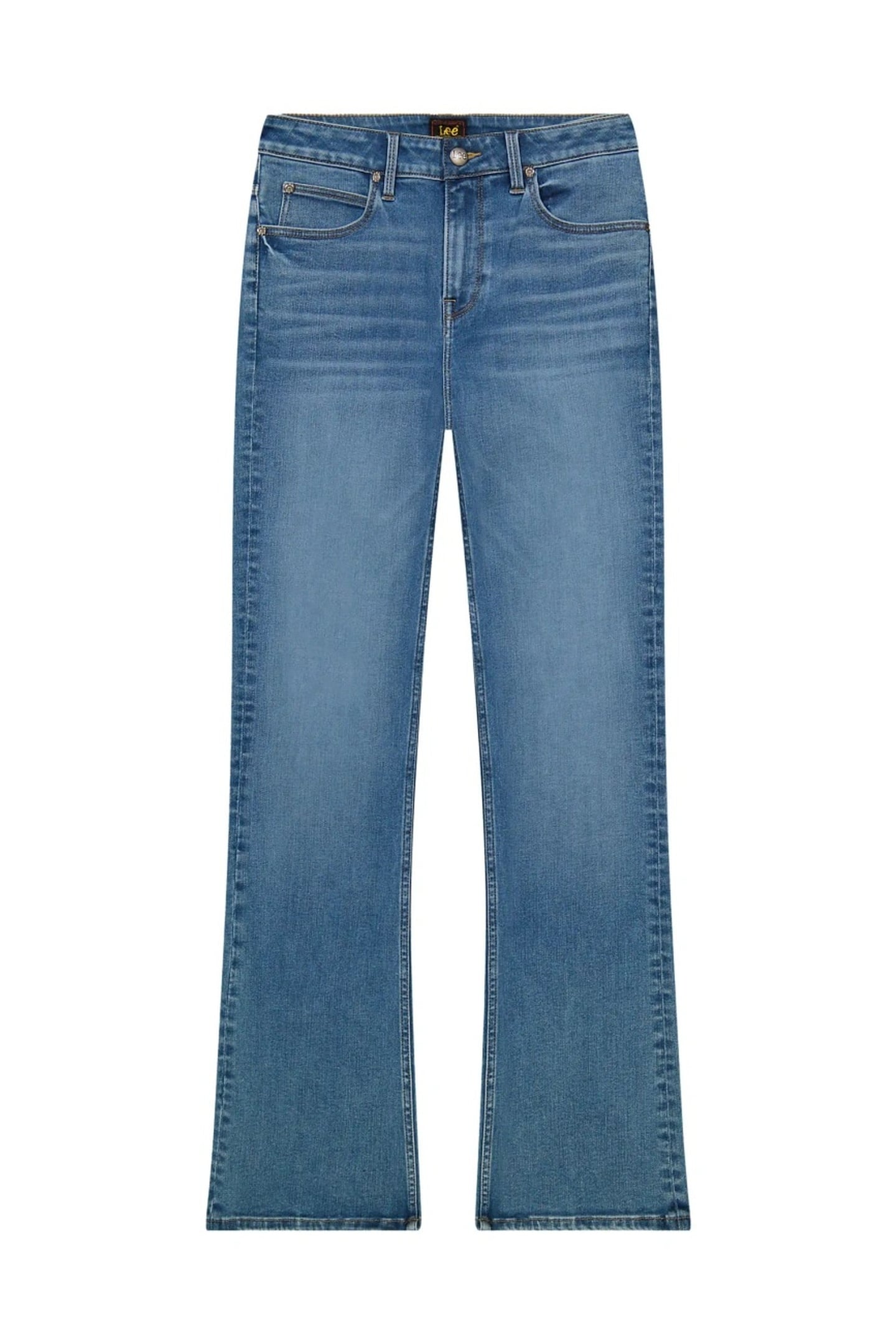 BREESE BOOT SAPPHIRE POND HIGH RISE BOOTCUT JEANS DENIM BLUE 4