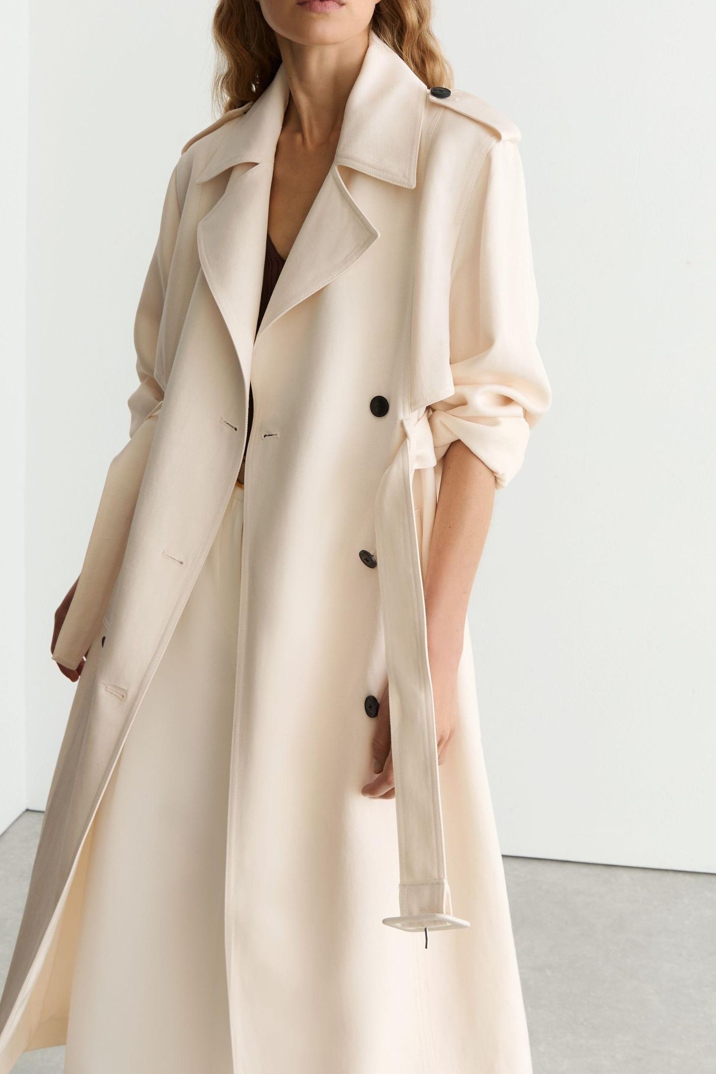 OCCASION TRENCH WHITE 1