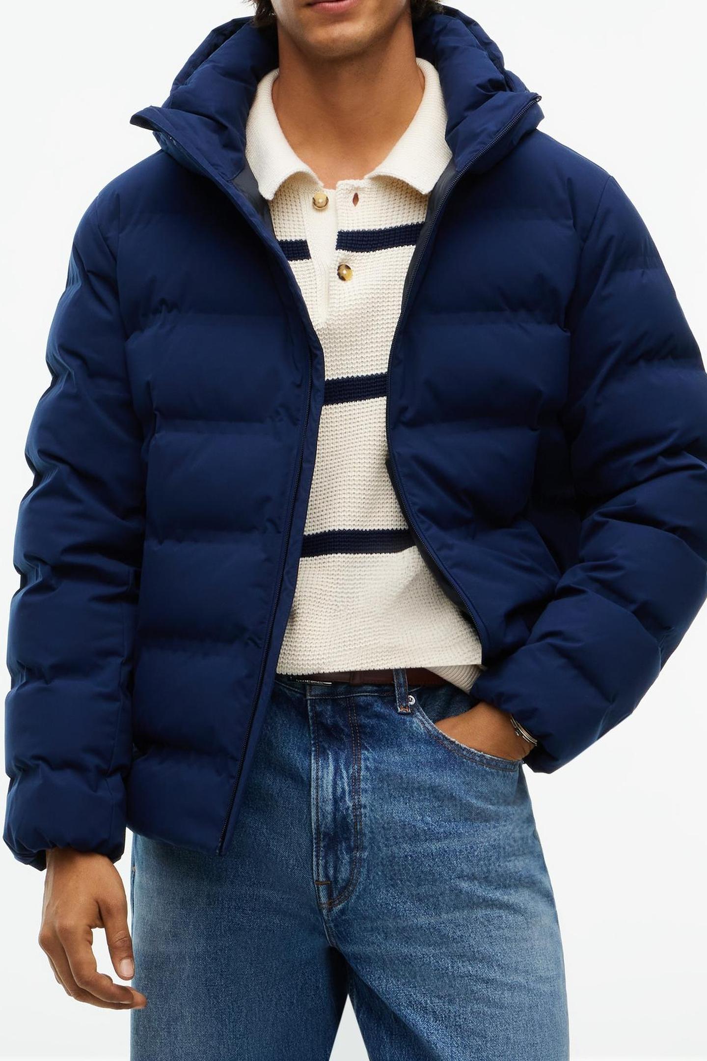 TECH HEAT-SEALED JACKET BLUE 1