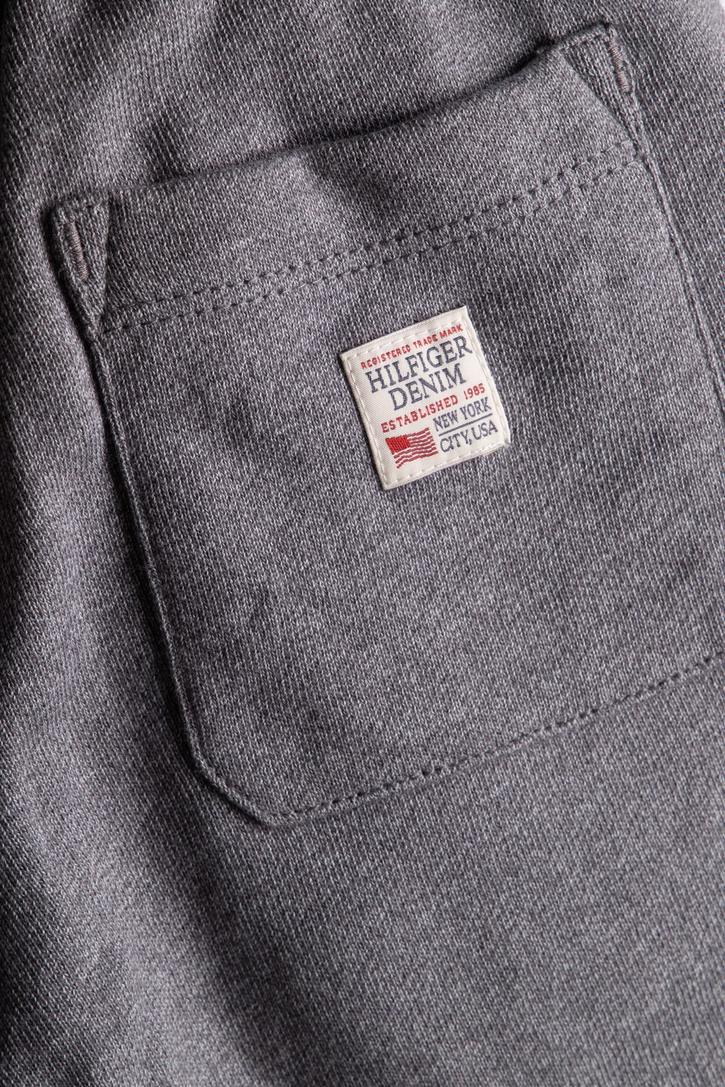 BOYS TOMMY SWEATSHORT LIGHT GREY HEATHER 4