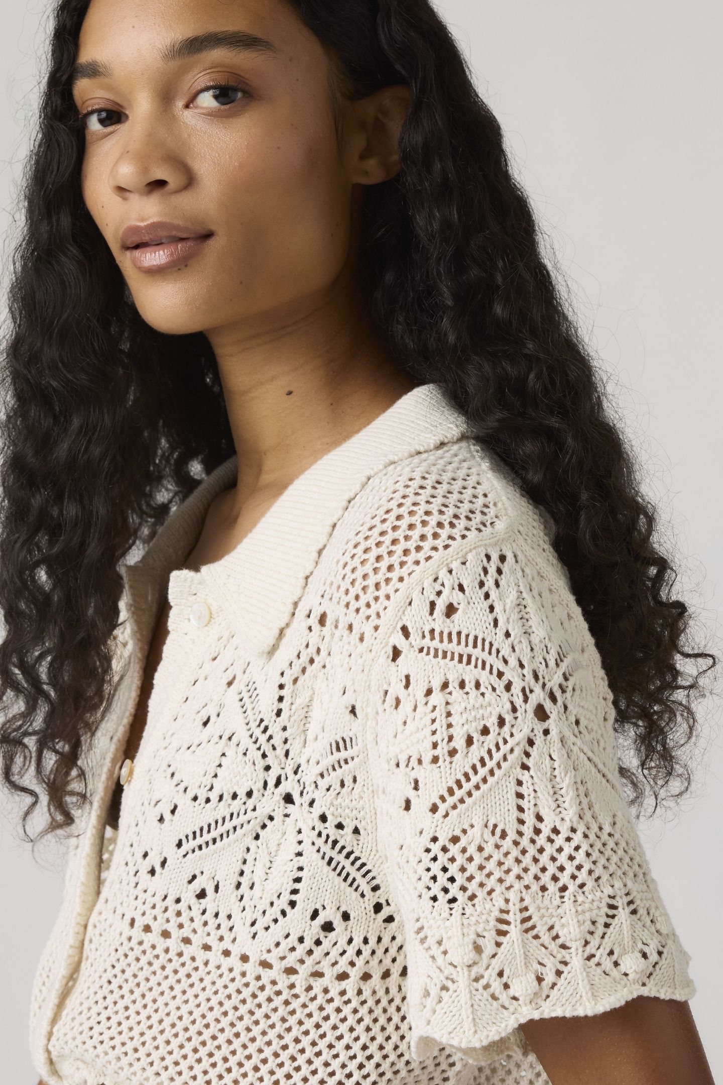 SUSANNA FLORAL CROCHET SHIRT 4