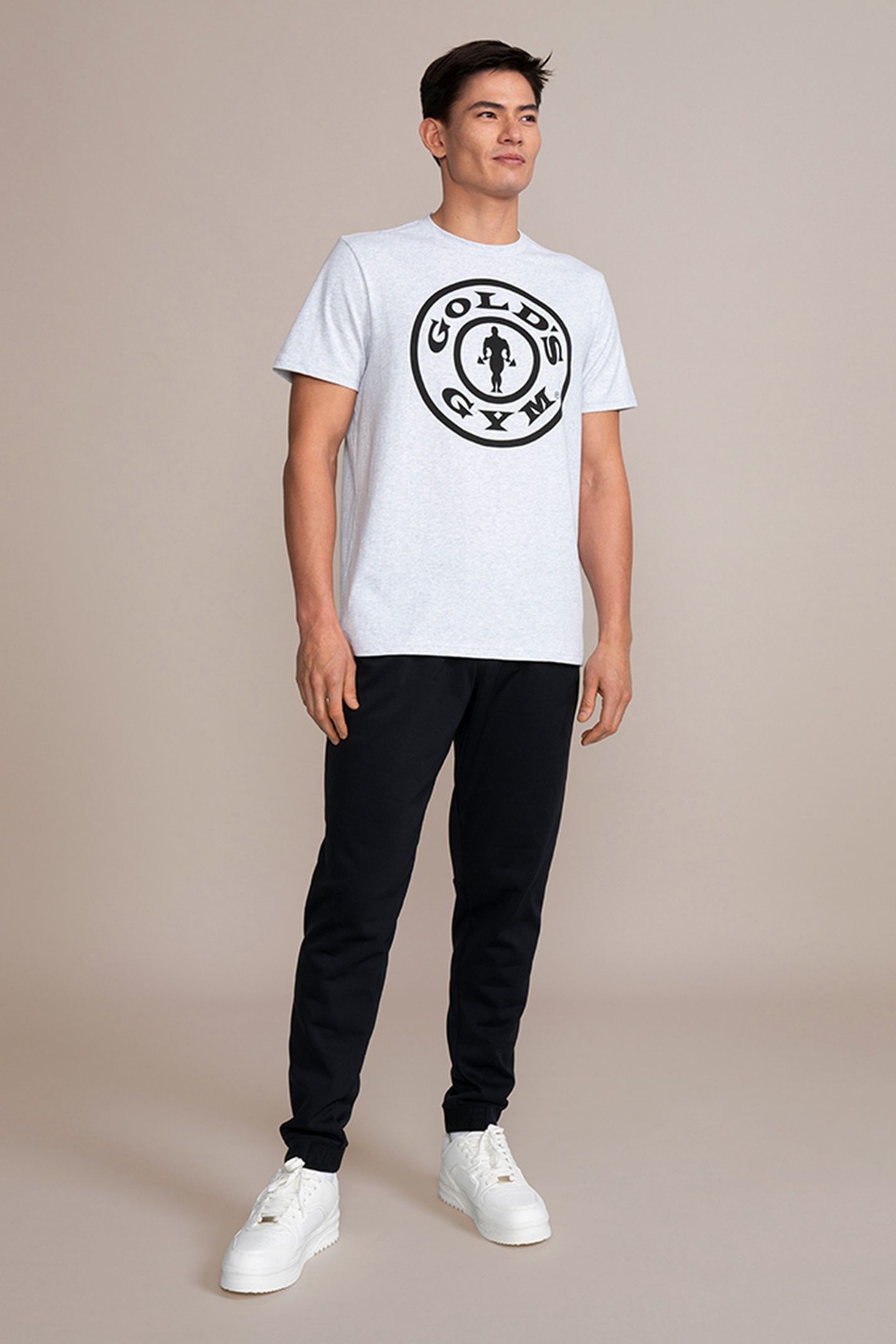 WEIGHT PLATE CREW NECK TEE GREY 1