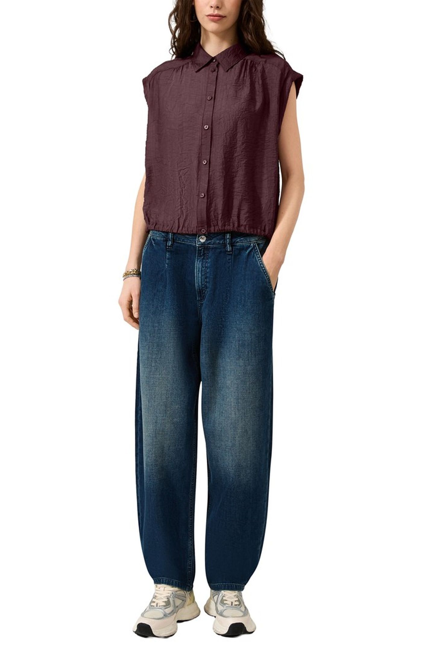 S.OLIVER-QS BLOUSES BURGUNDY 3