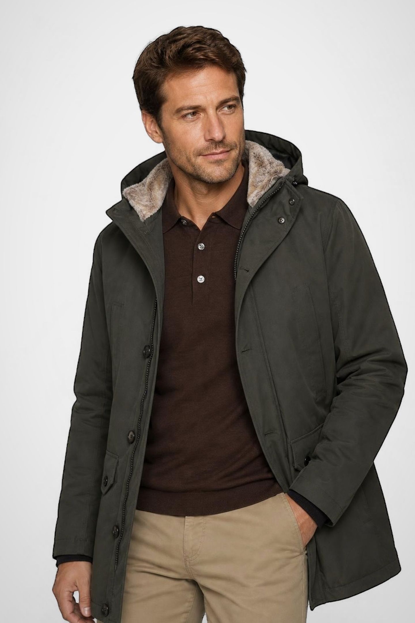 PARKA DARK OLIVE 2