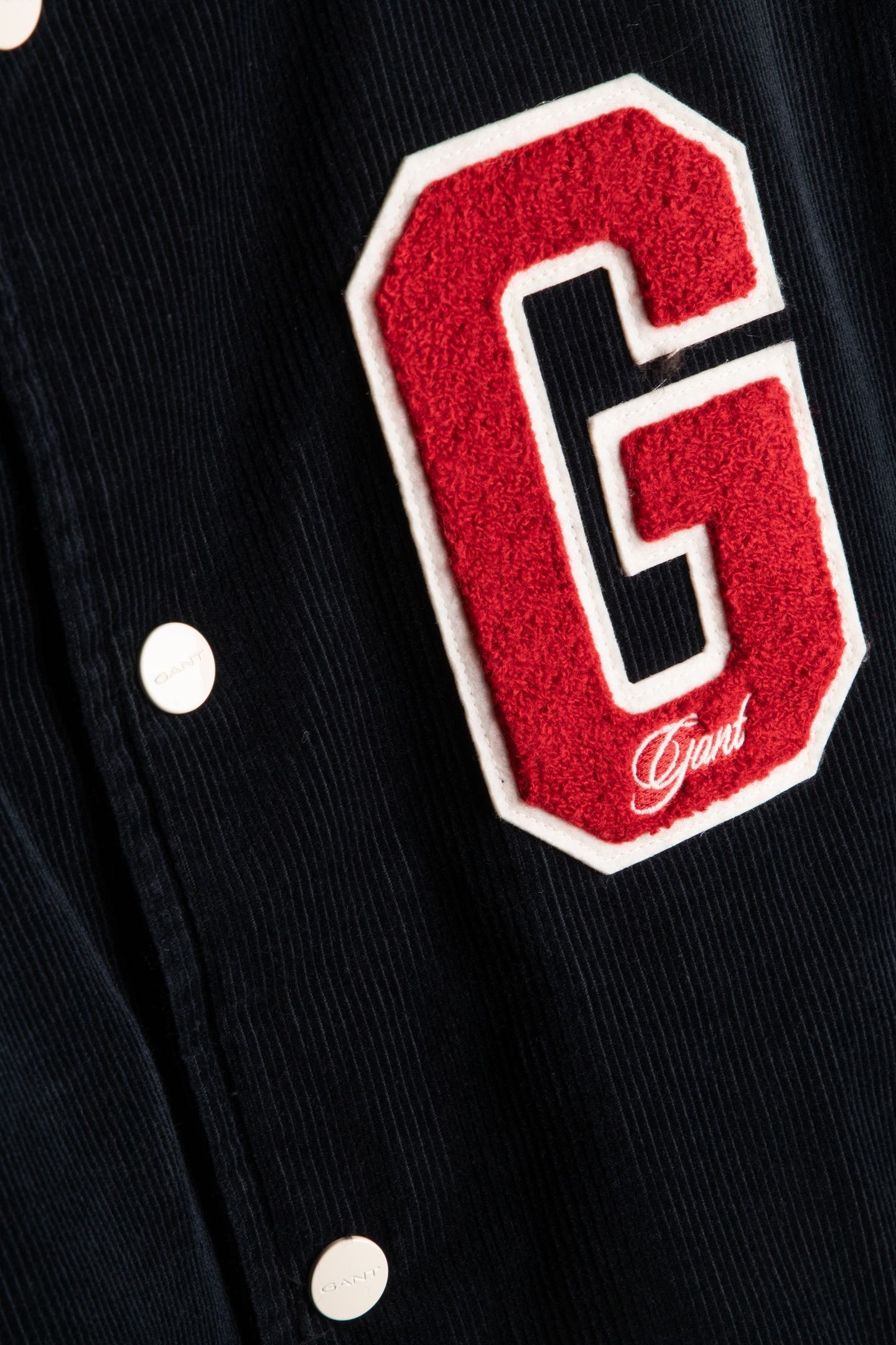 CORD VARSITY JACKET BLACK 4