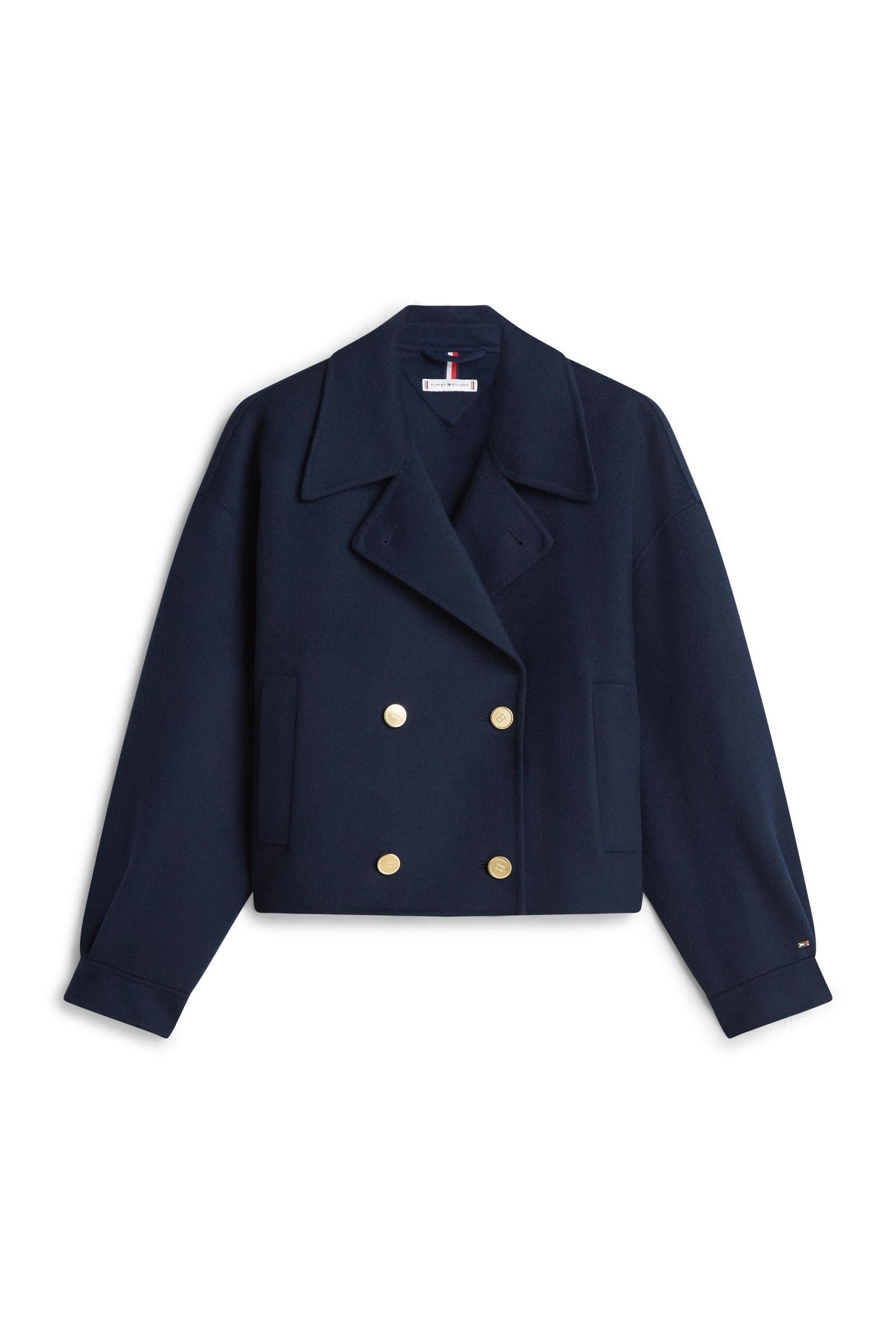DF WOOL GOLD BUTTON DARK NIGHT NAVY 1