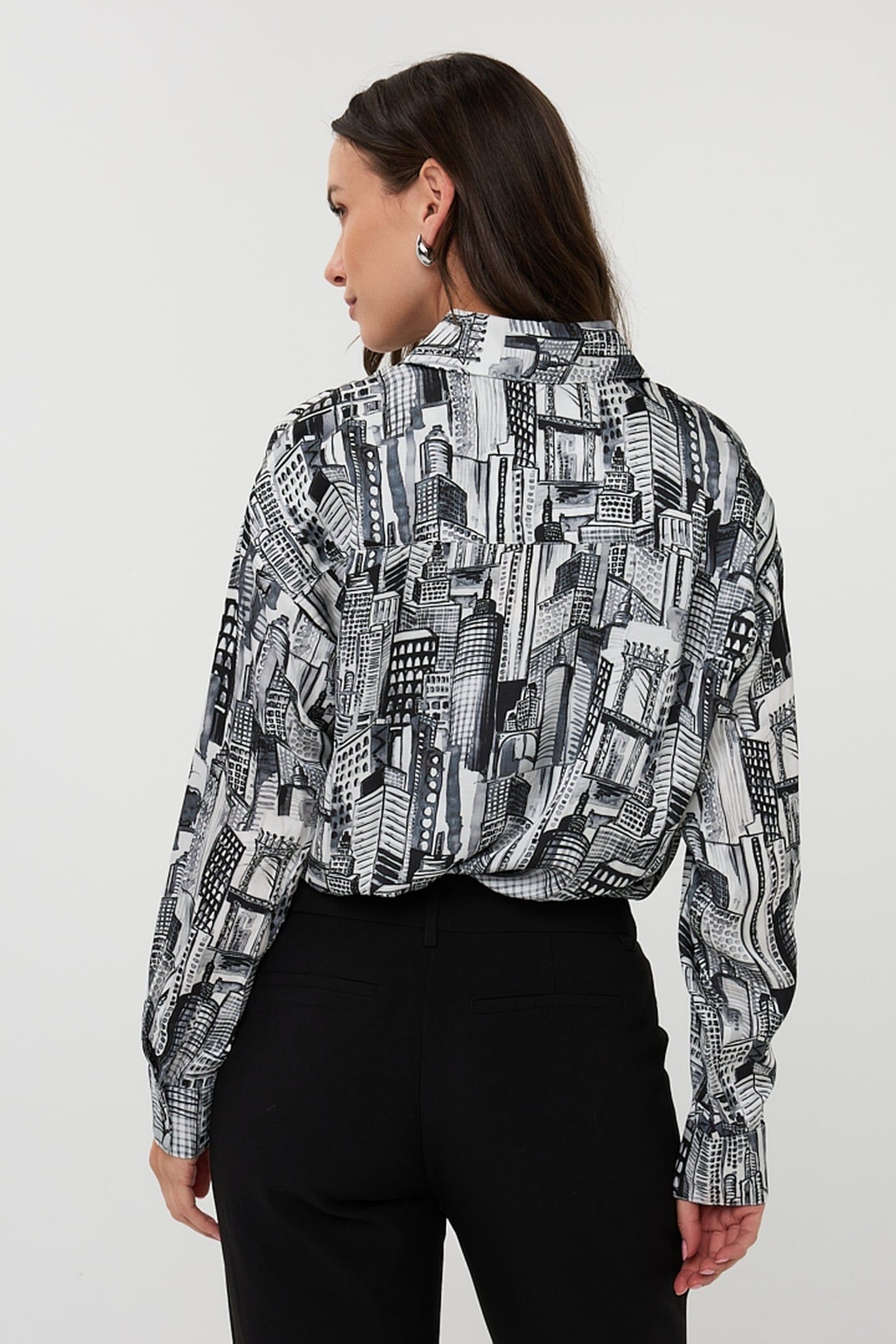 BLOUSE CITY PRINT PRINT 3
