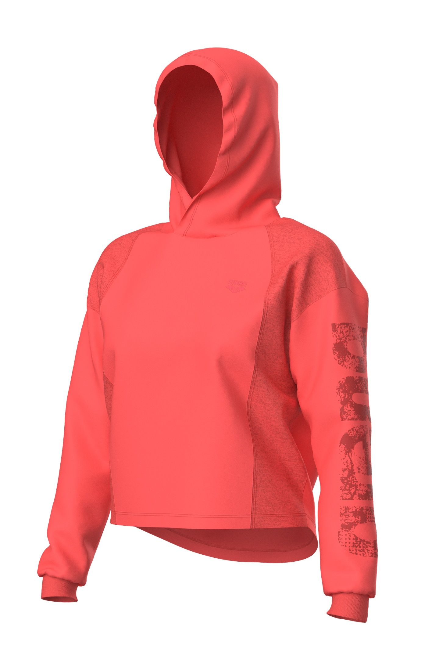 TEAM ESSENTIAL SWEAT SHIRT CALYPSO CORAL 3