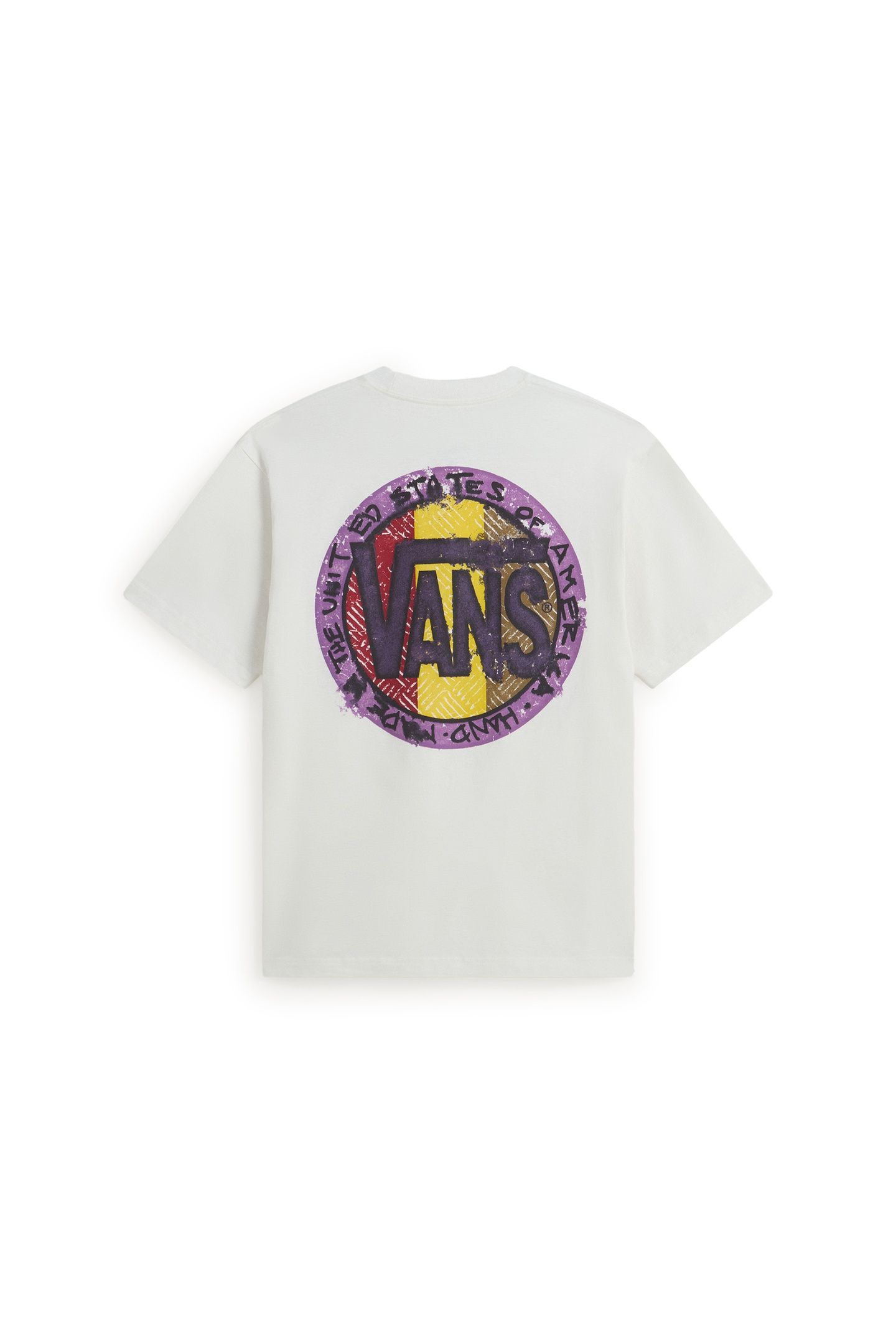 BLOTCHED CIRCLE SS TEE MARSHMALLOW 4