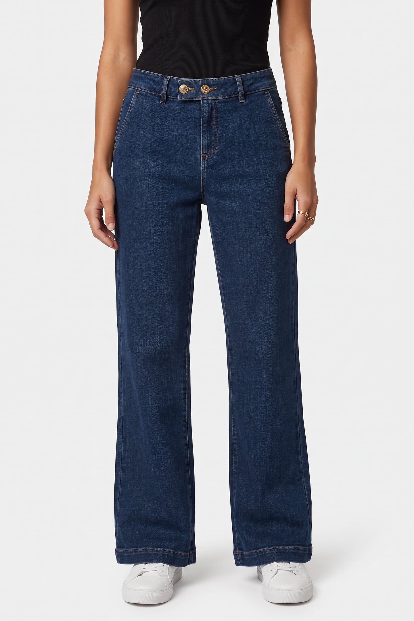 BLUE FLARE JEANS MARIE 1