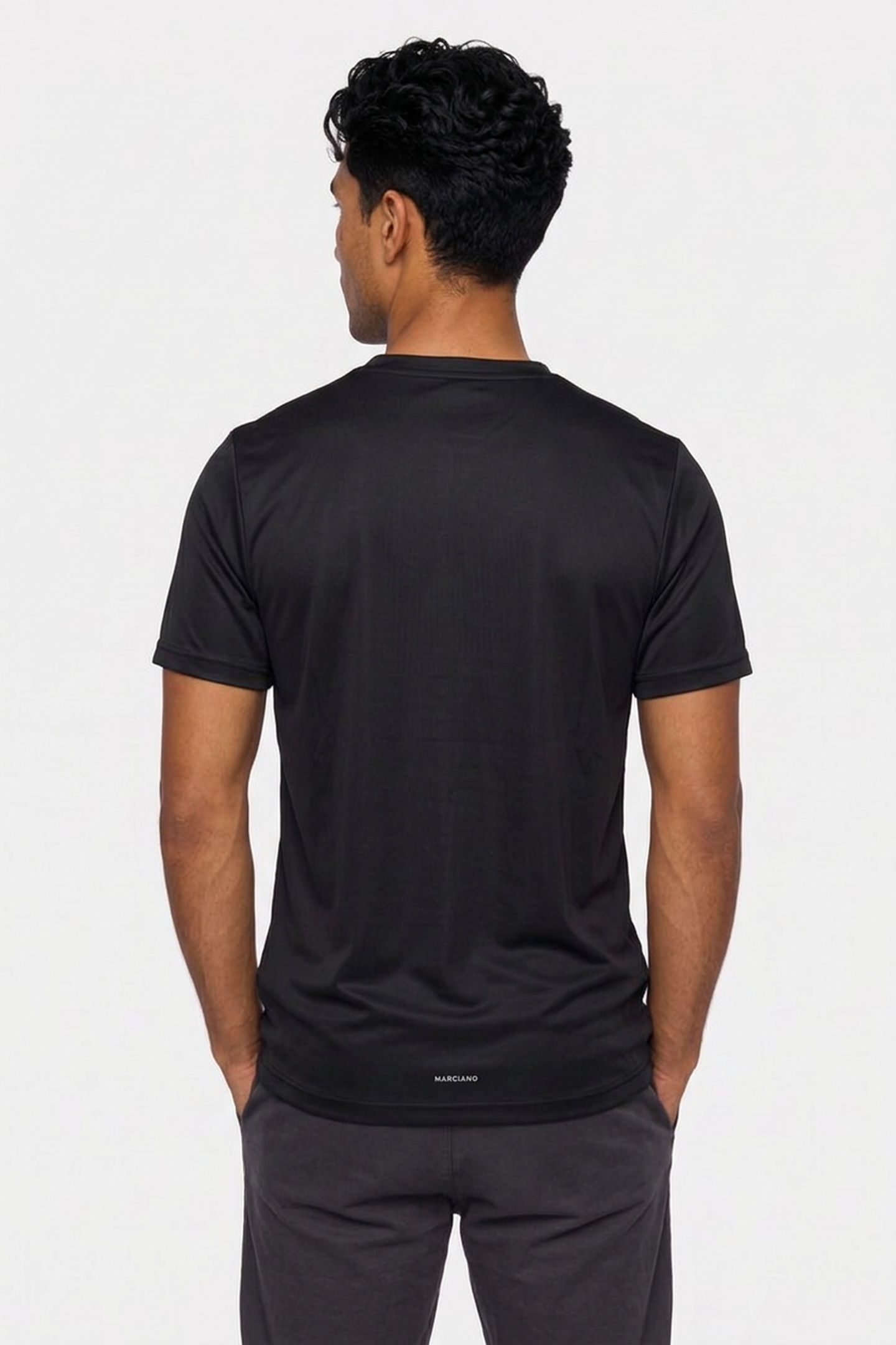 UNISEX RUN IT TEE BLACK 2