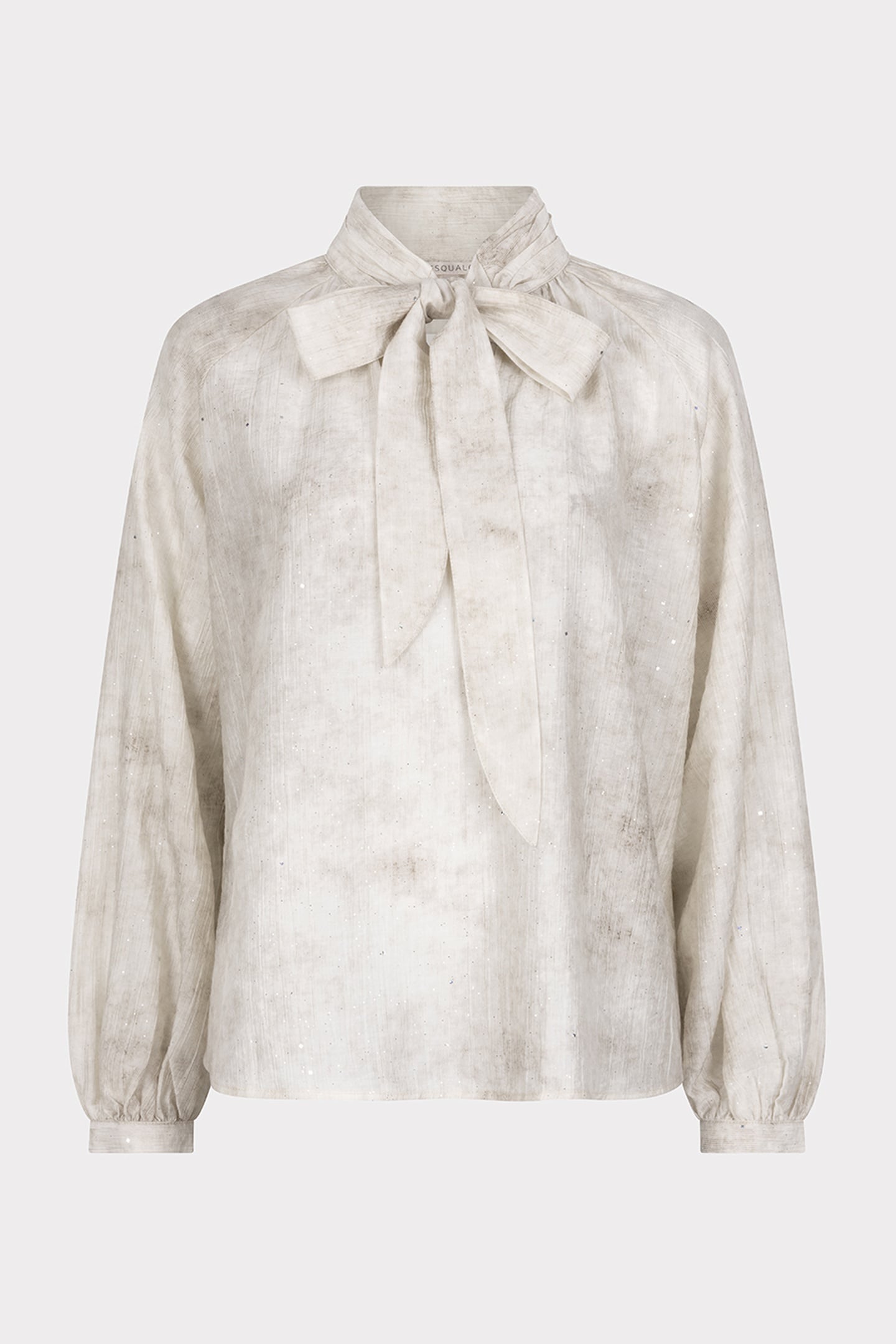 BLOUSE RAGLAN SHAWL COLLAR OFF WHITE 4