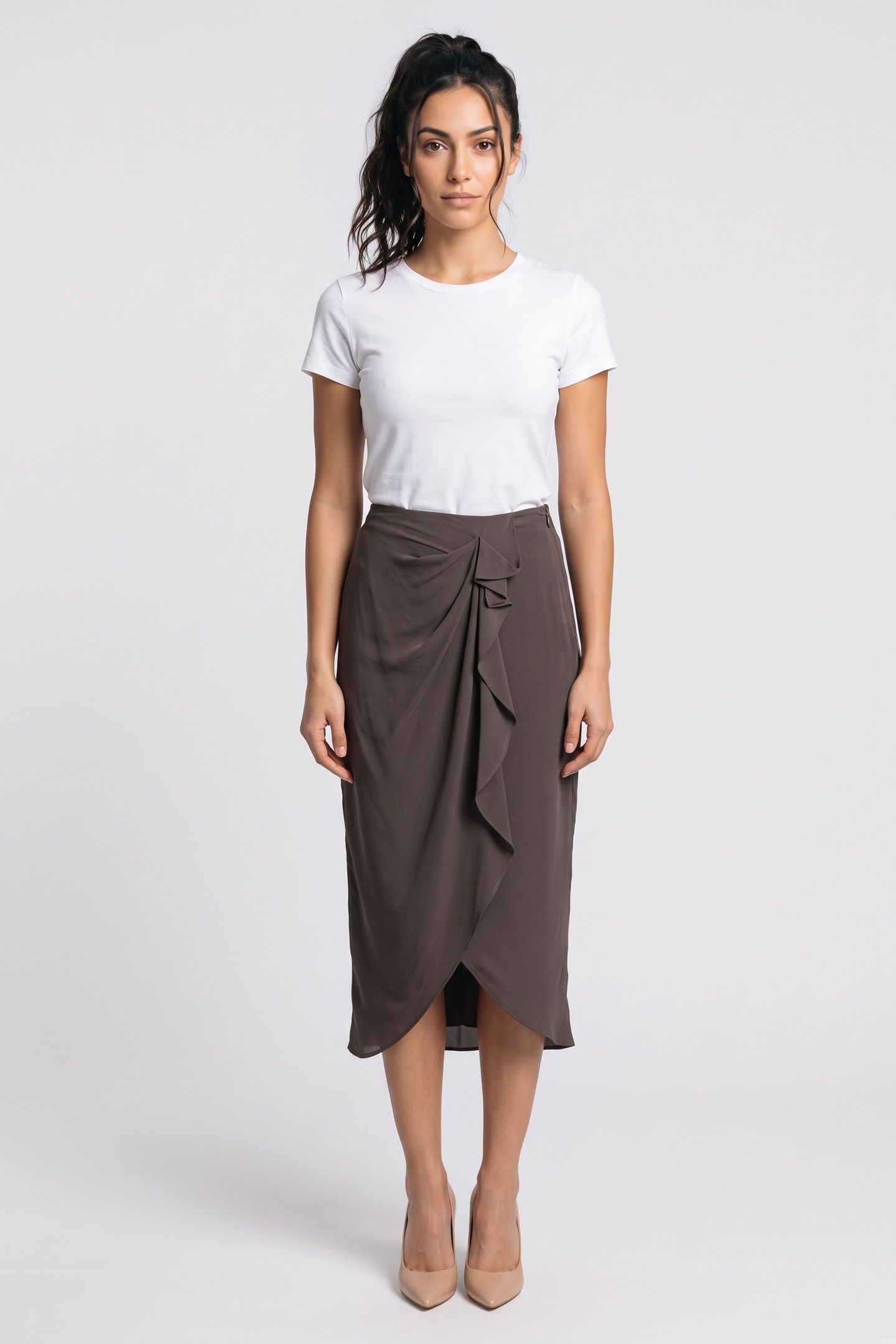GYSELE SKIRT DARK GREY 1