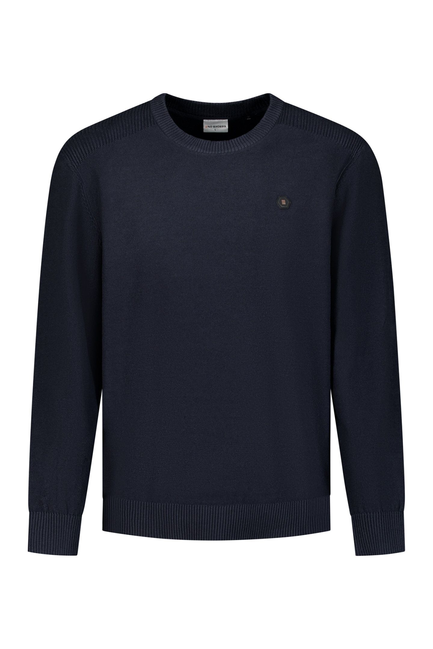 PULLOVER CREWNECK SHOULDER DETAIL DARK NIGHT 5