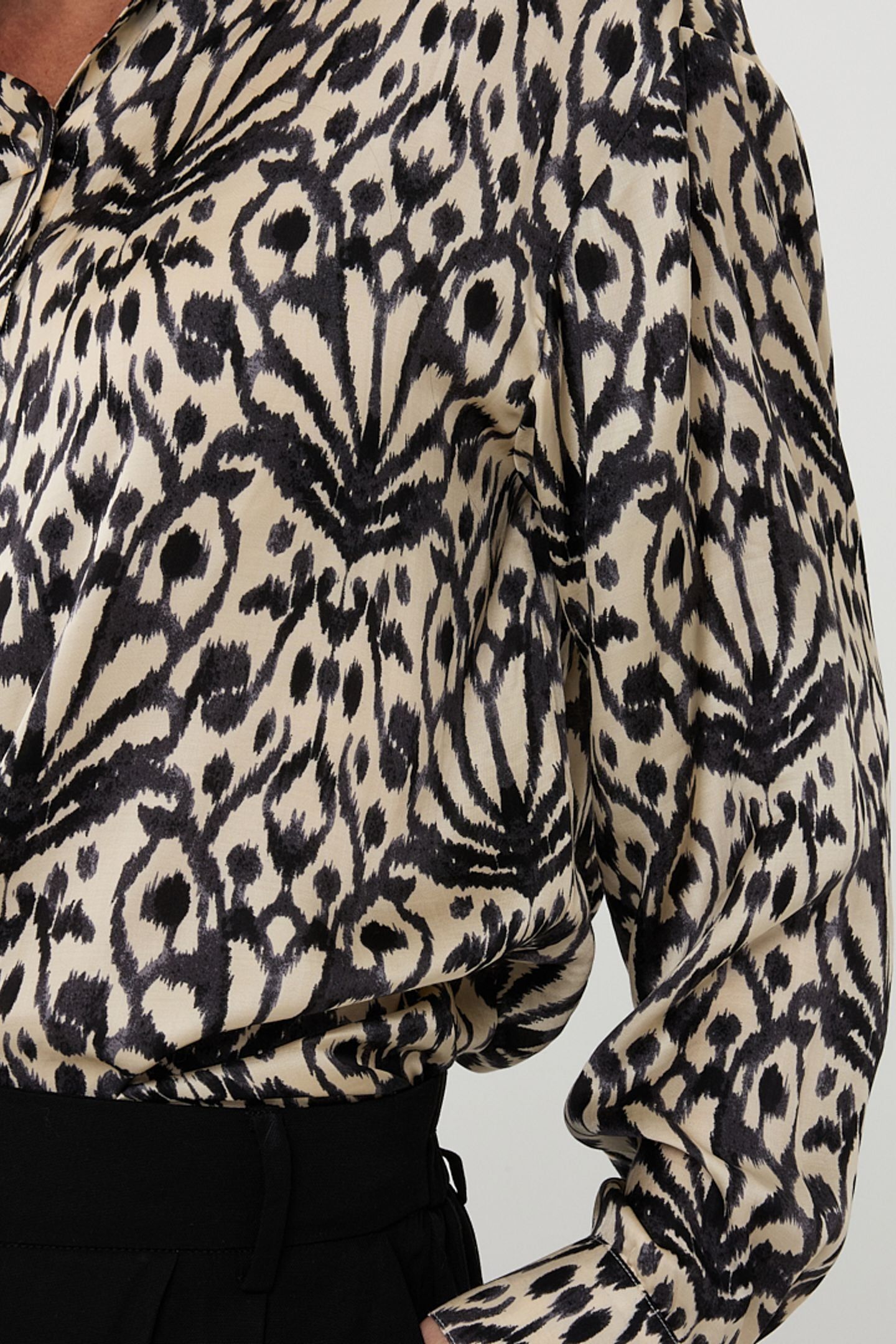 BLOUSE OVERSIZED CITY SIGN PRINT 7
