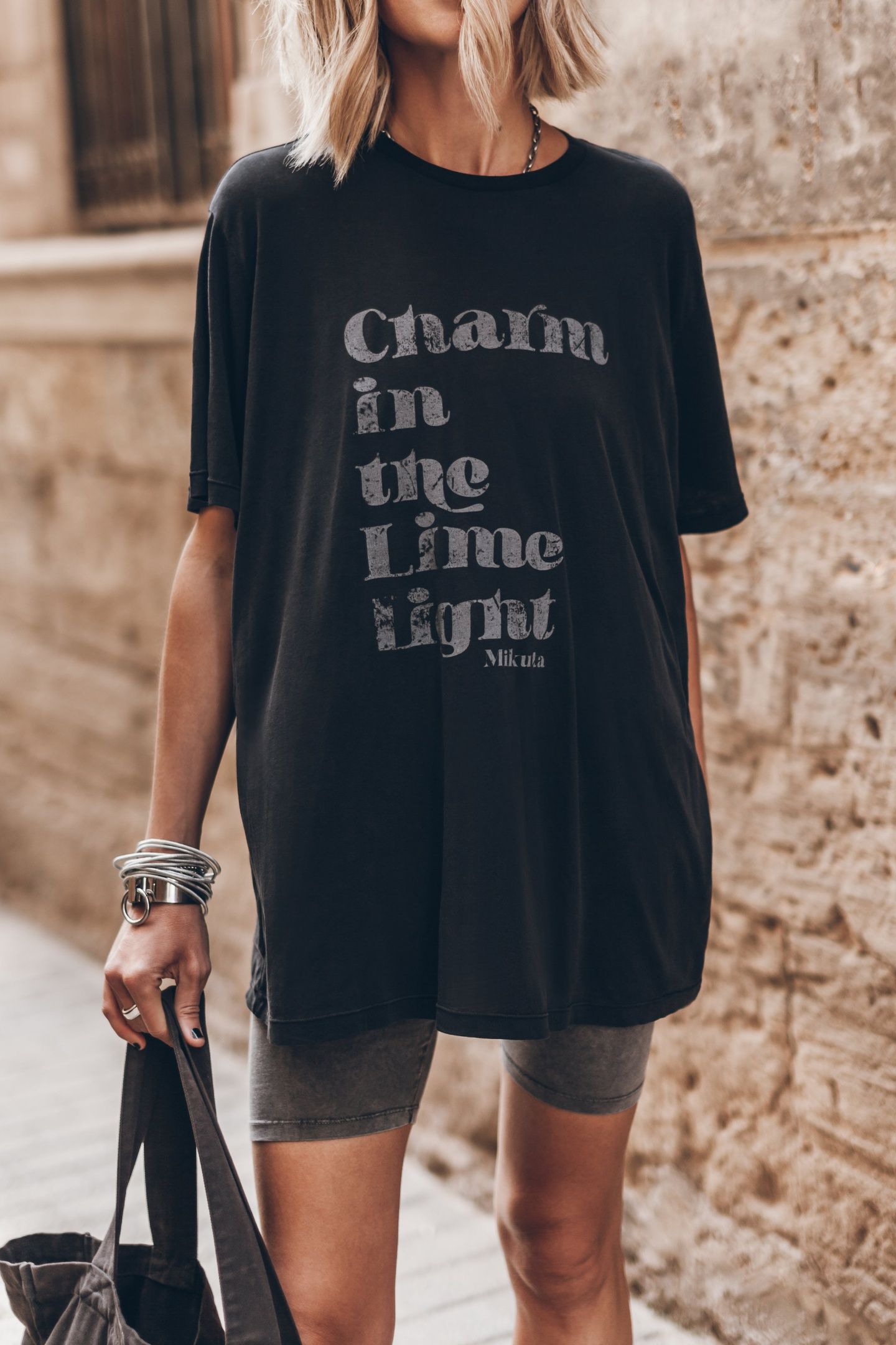THE DARK LOVE NOTE RELAXED T-SHIRT 1