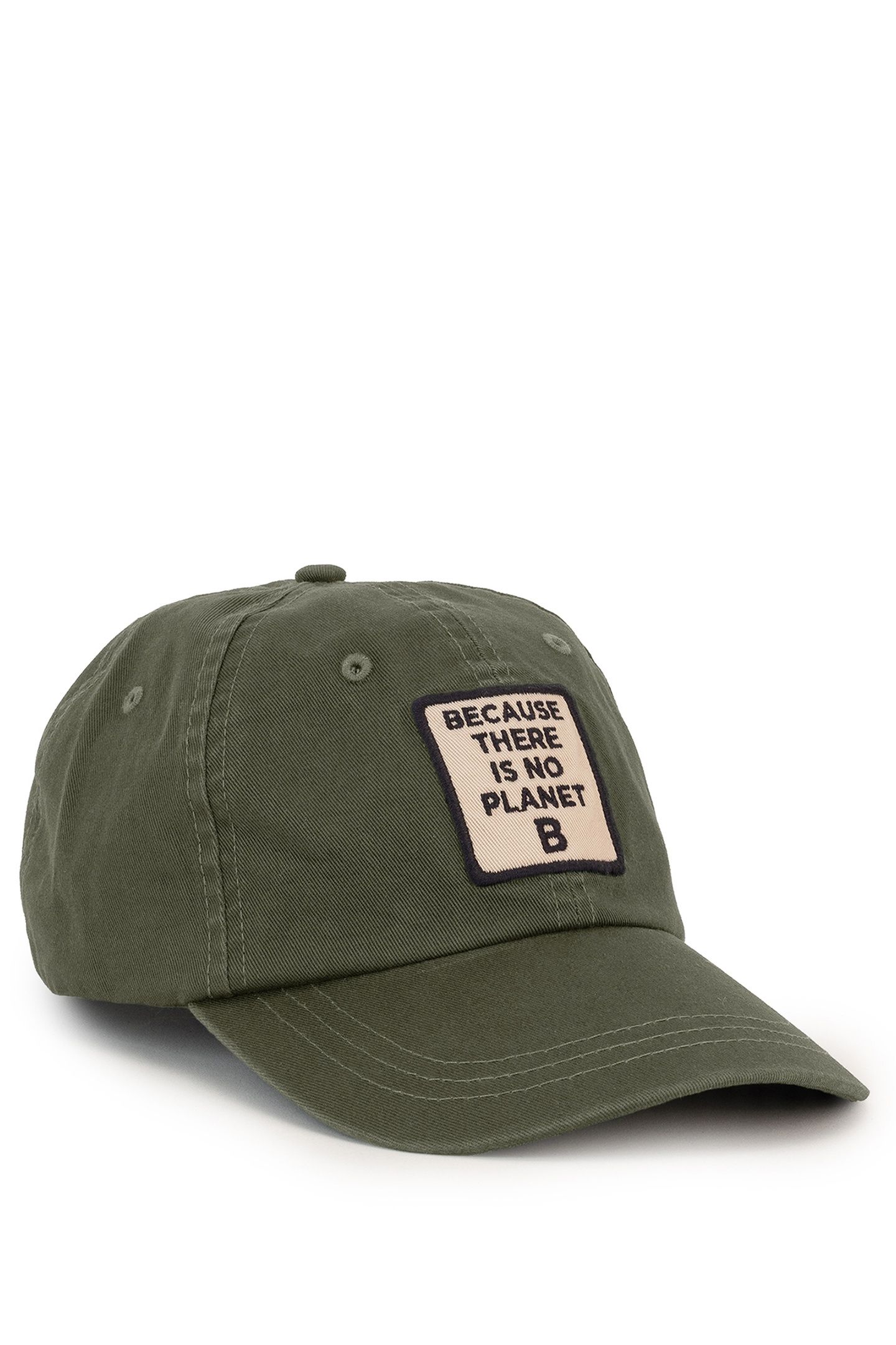 PATCHALF BECAUSE CAP OLIVE 1