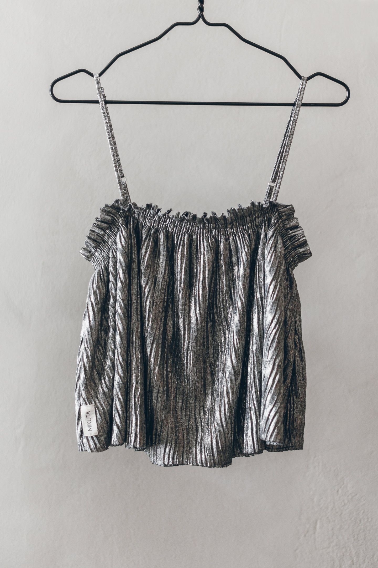 THE SILVER RUFFLE TOP 3