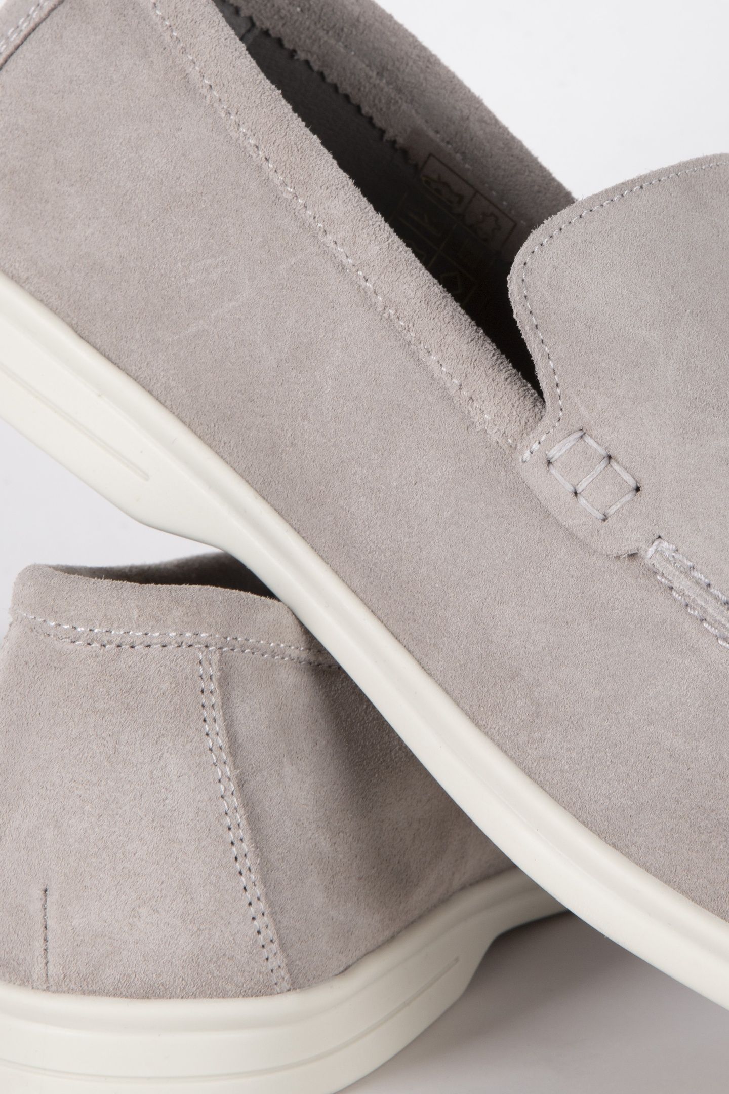 MAYNE CASUAL SHOES GREY SUEDE 3