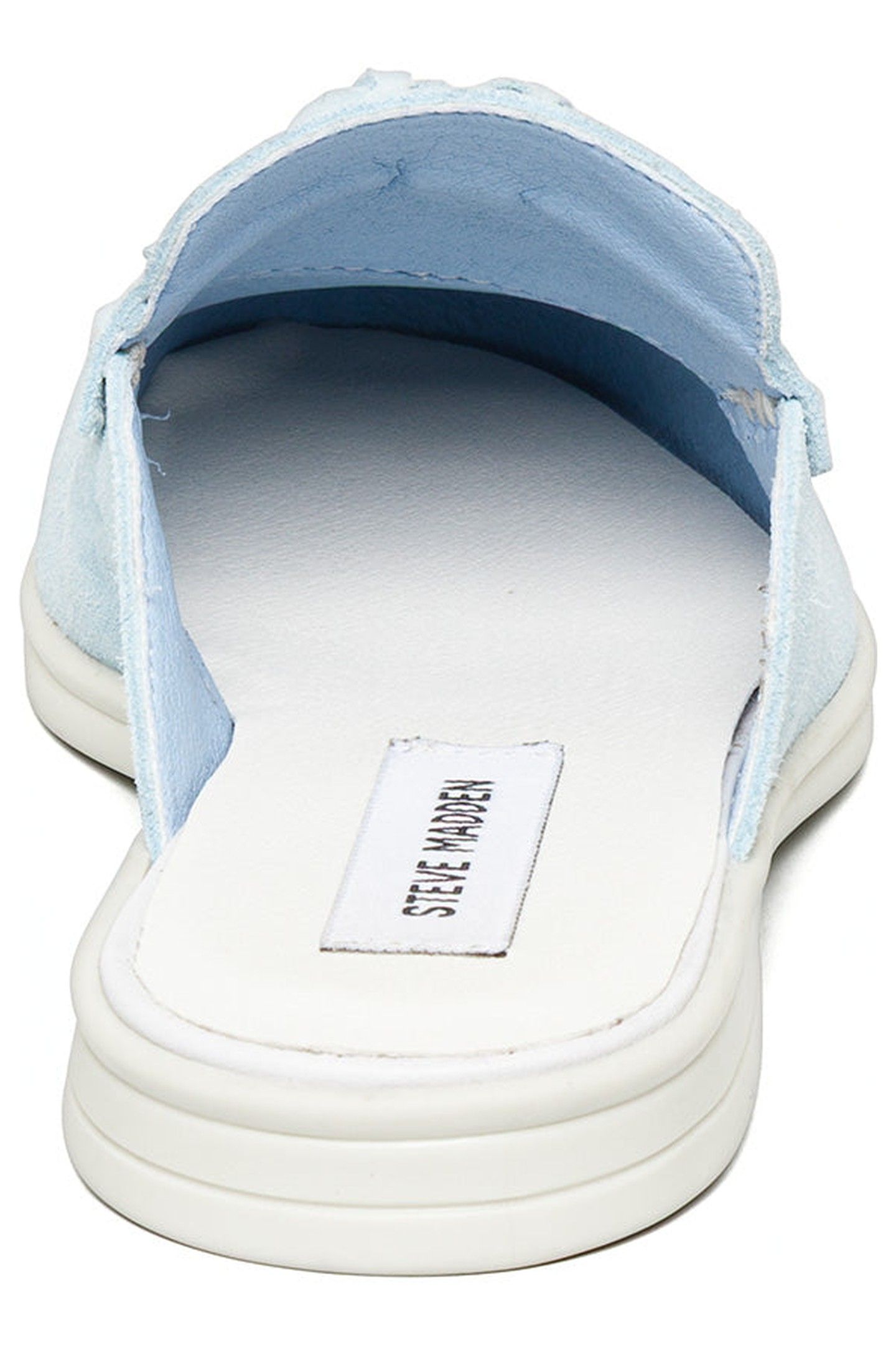 ODENZA FLAT SHOES LT BLUE SUEDE 2