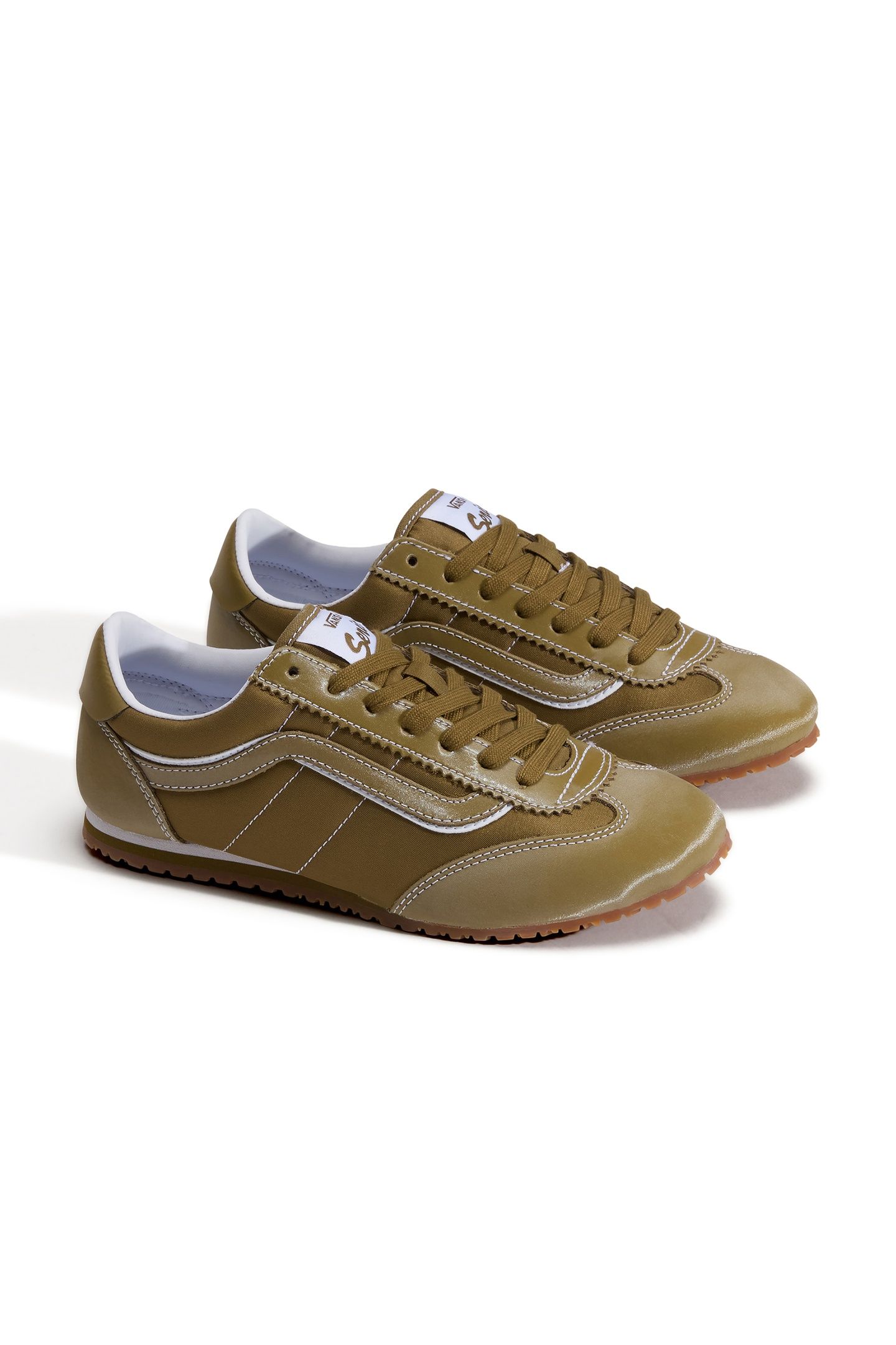 UNISEX SUPER LOWPRO PATENT TAN 3