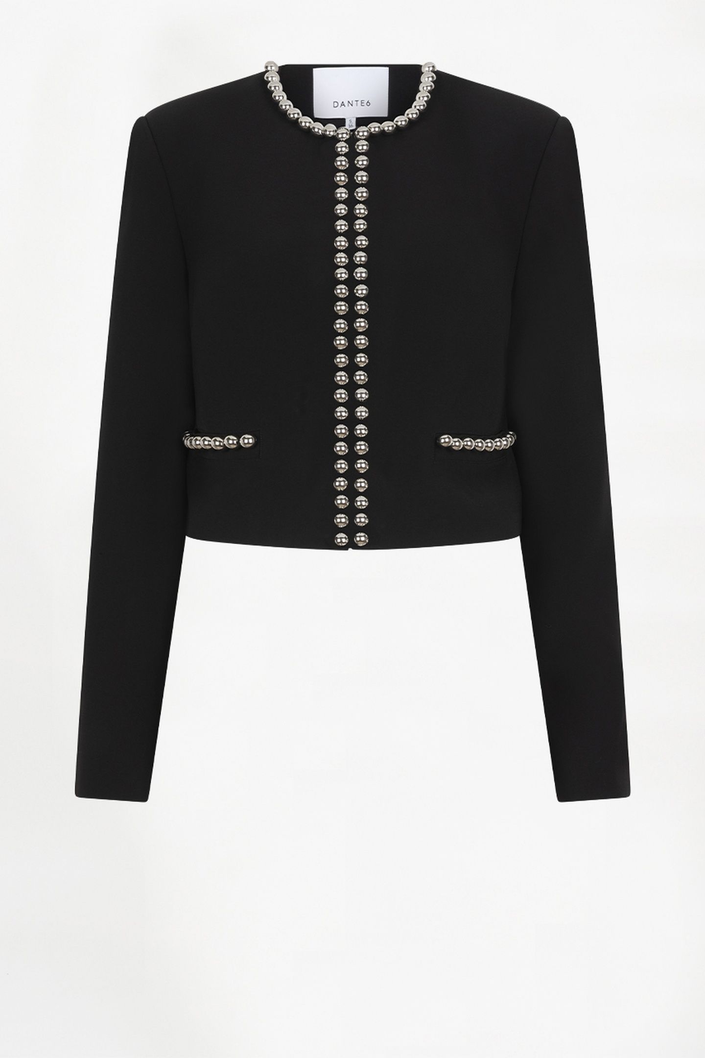 VIRGO BEAD BLAZER RAVEN 4
