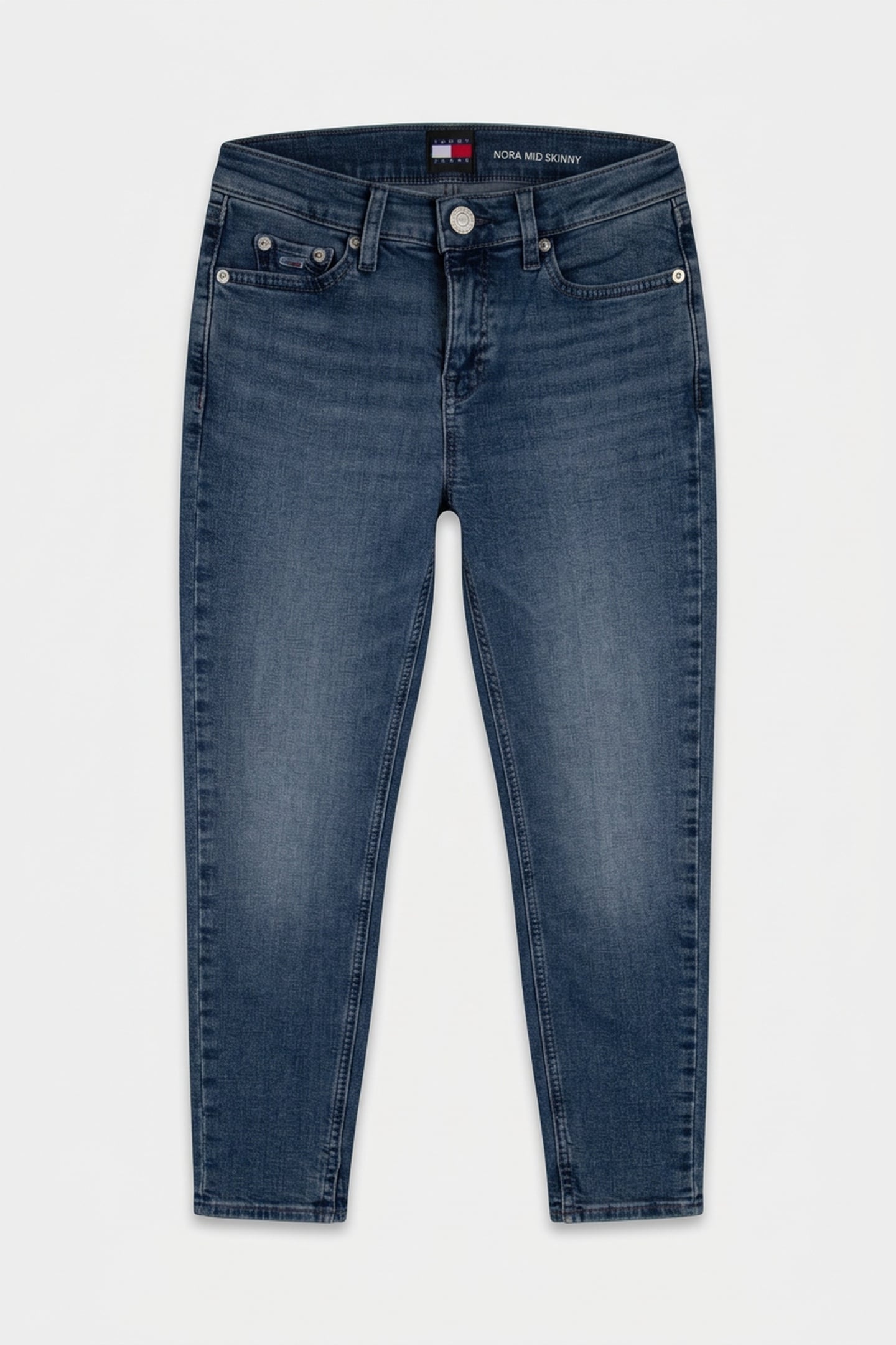 NORA MD SKINNY ANKLE SPLT DENIM BLACK 3
