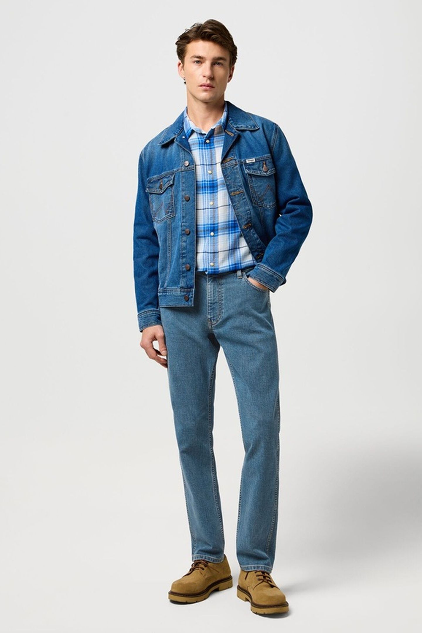 GREENSBORO STEEL SLATE JEANS DENIM BLUE 3