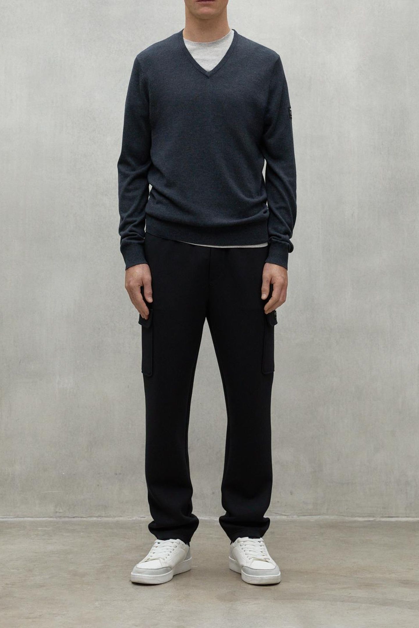 FERROALF KNIT DARK GREY MELANGE 3