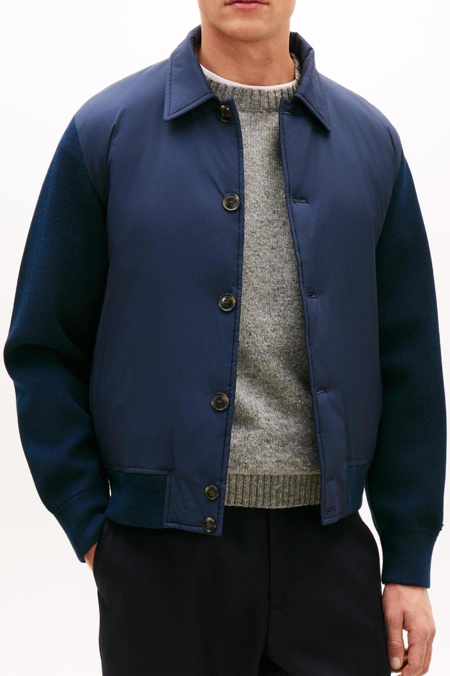 DC MIX MEDIA JACKET DARK NIGHT NAVY 1