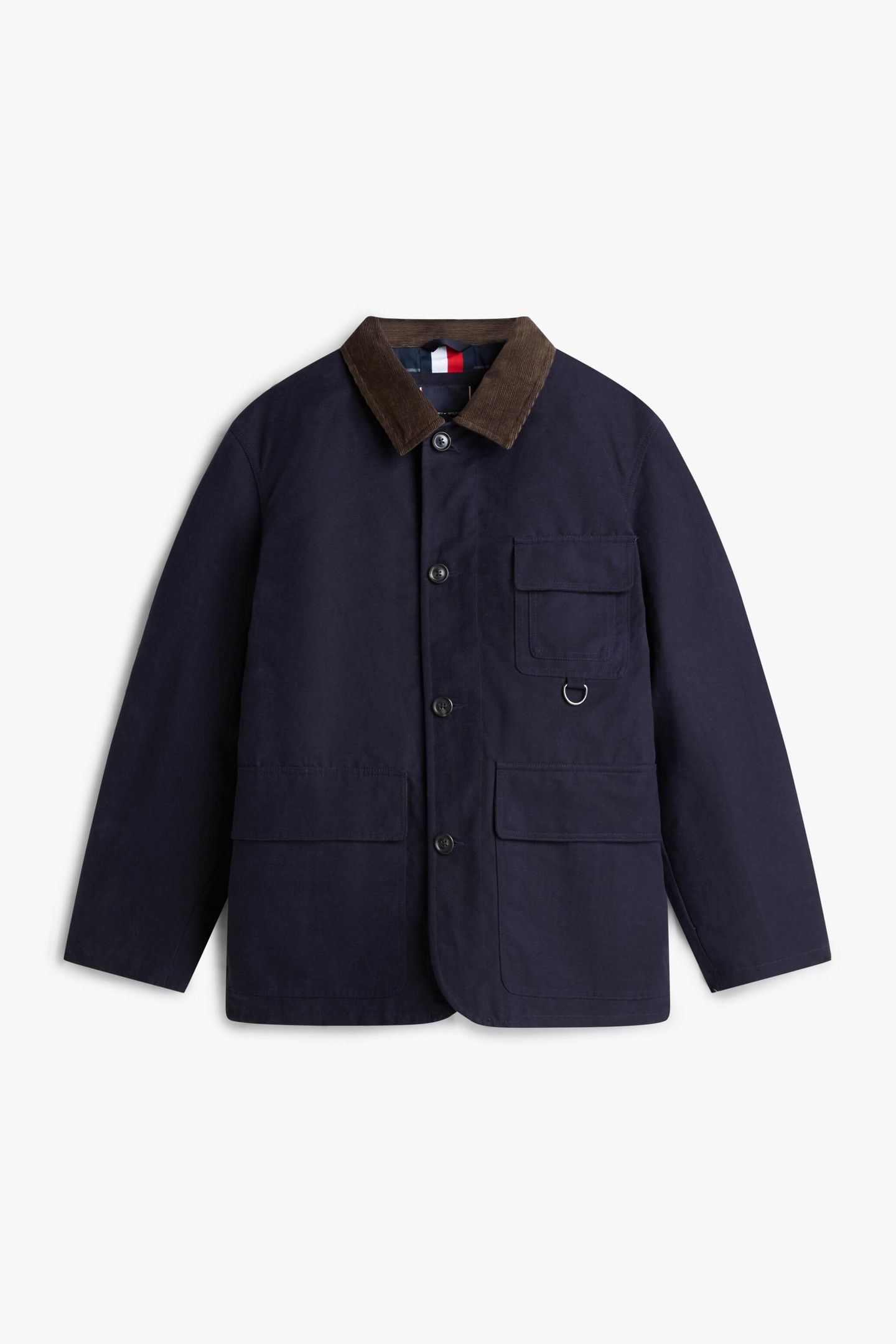 WAXED BARN JACKET DESERT SKY 1