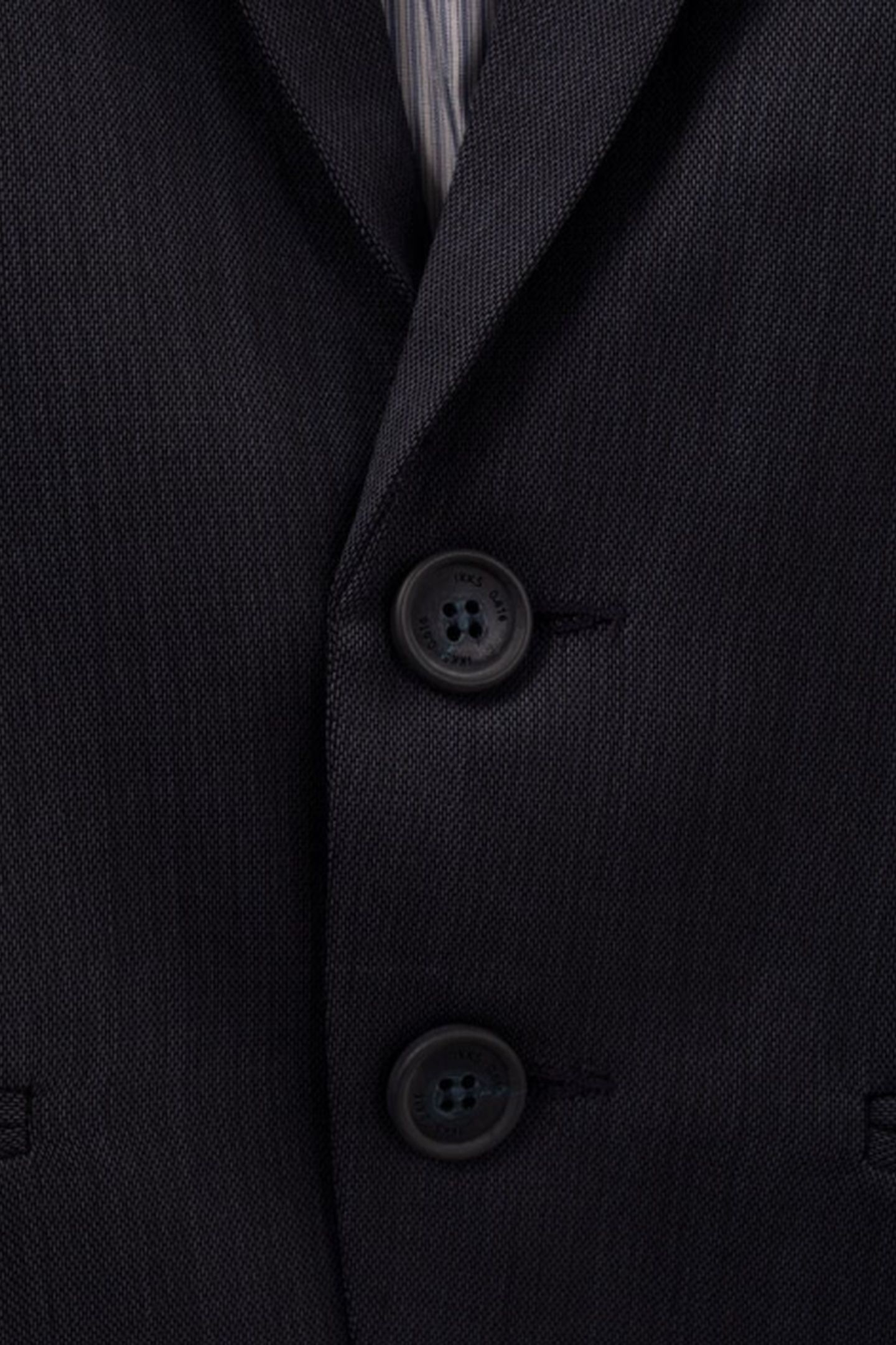 BOYS' NAVY SEMI_PLAIN SUIT JACKET 3