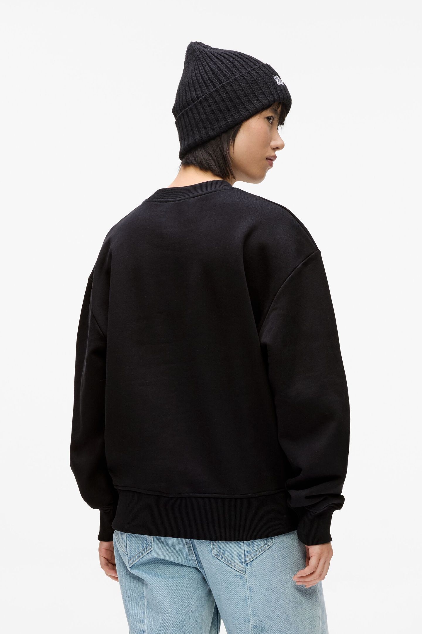 KLJ RELAXED KARL SWEAT BLACK 3