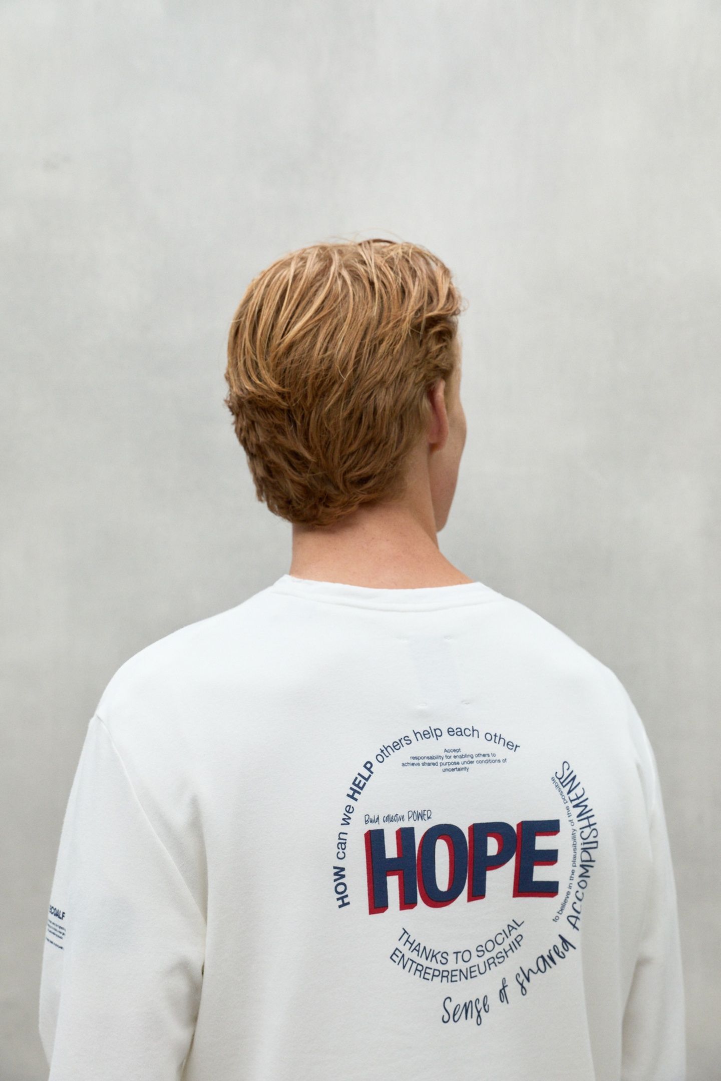 HOPEALF LONG SLEEVE T-SHIRT OFF WHITE 4